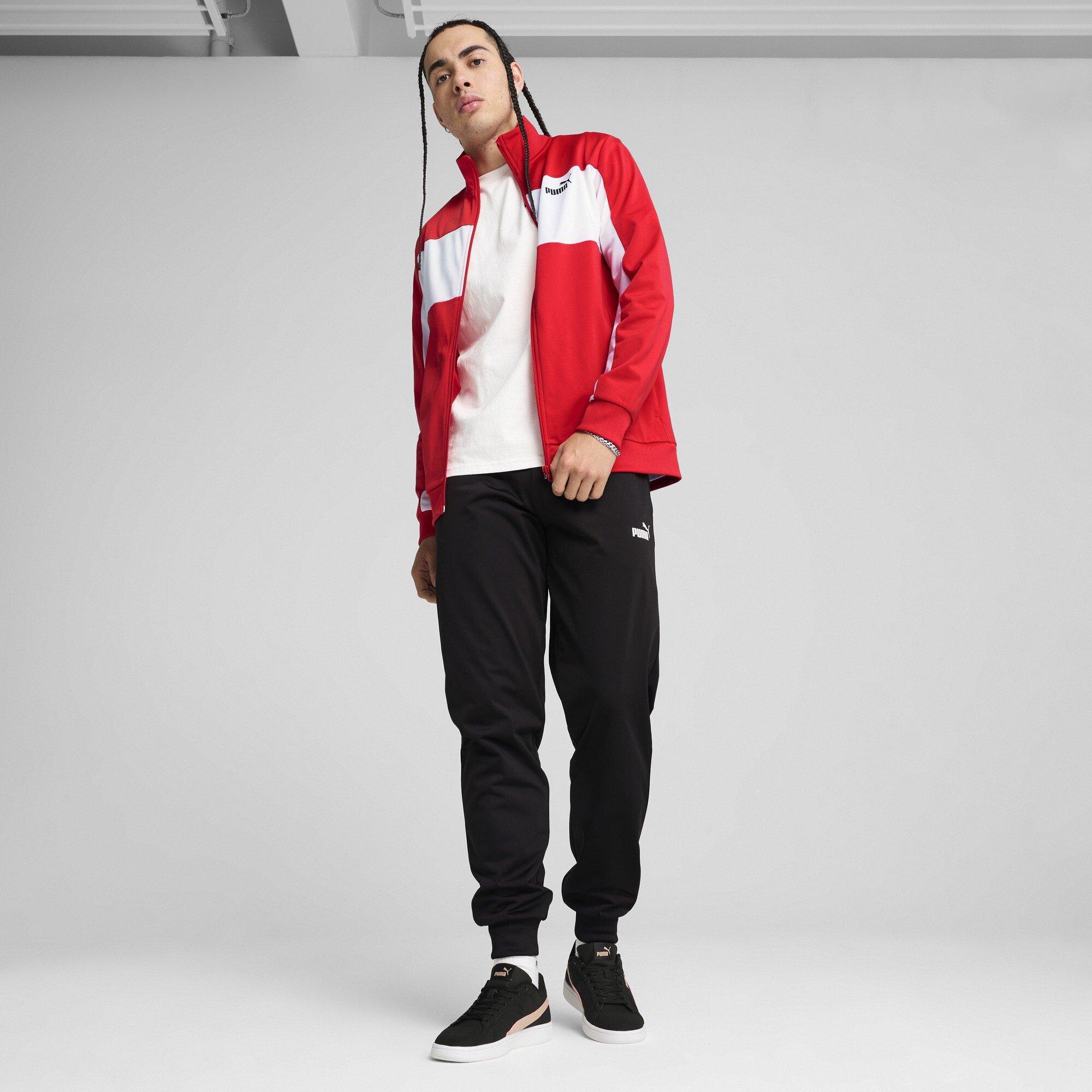Rood - Puma - Men's Colorblock Suit Poly Tracksuit - 3
