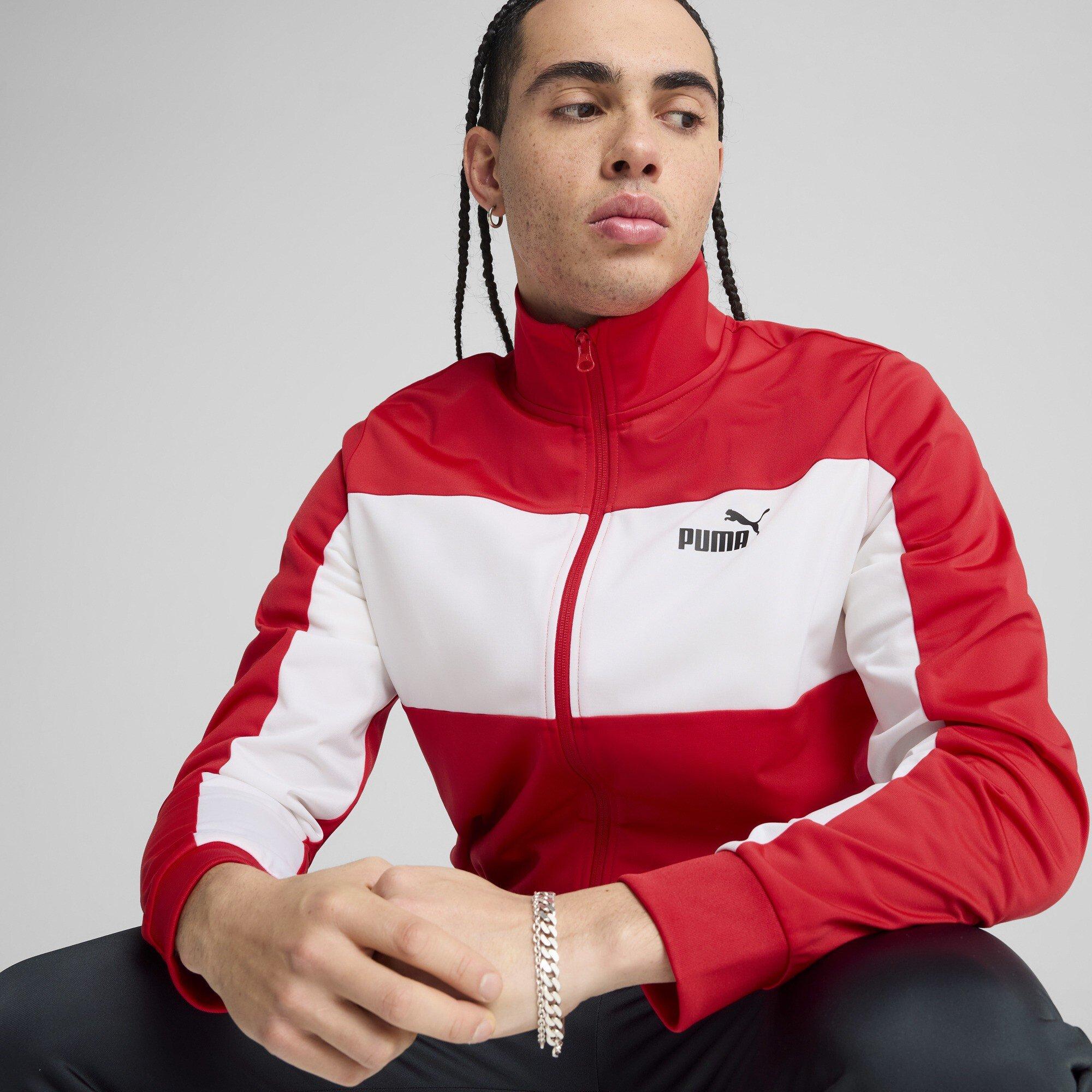Rood - Puma - Men's Colorblock Suit Poly Tracksuit - 5