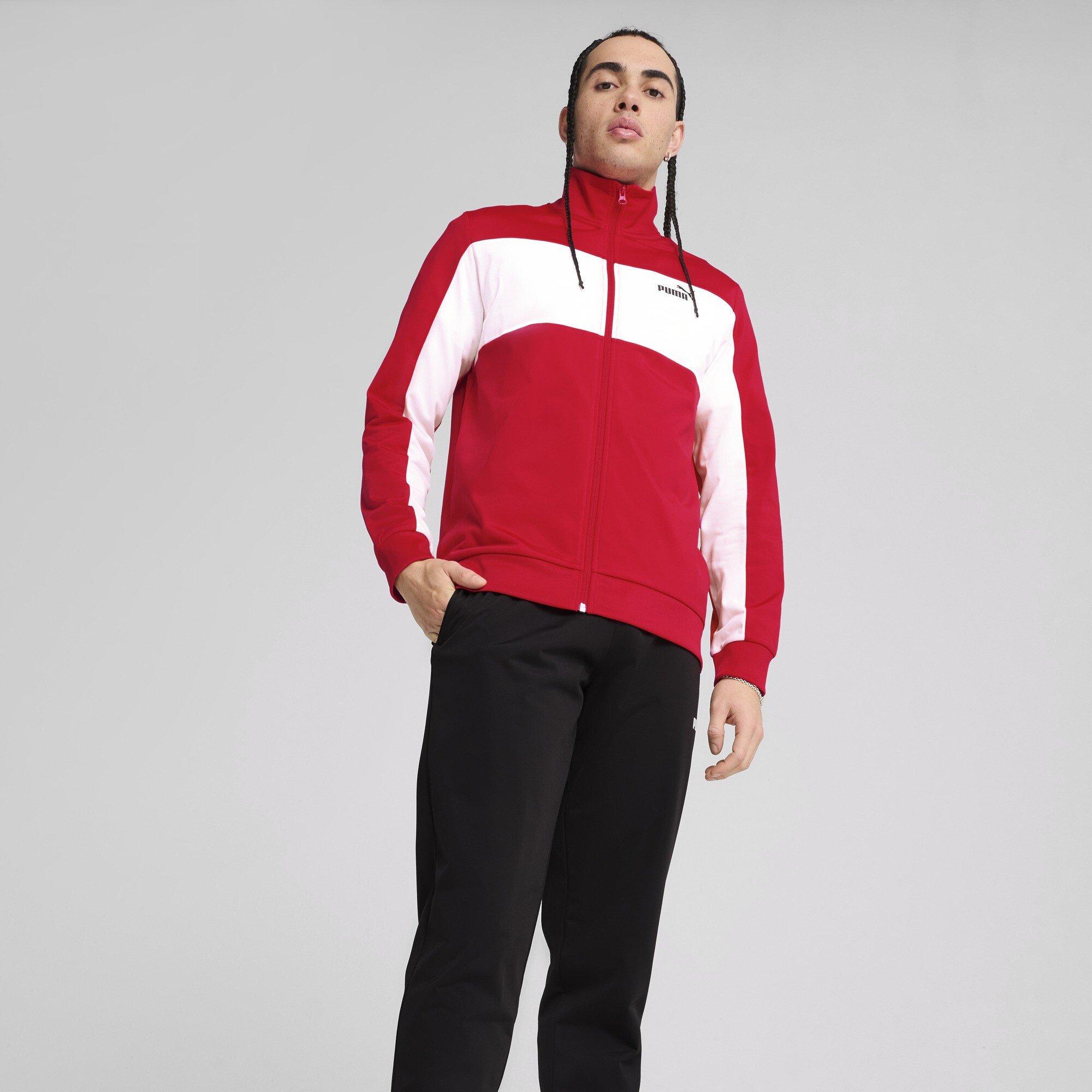 Rood - Puma - Men's Colorblock Suit Poly Tracksuit - 7