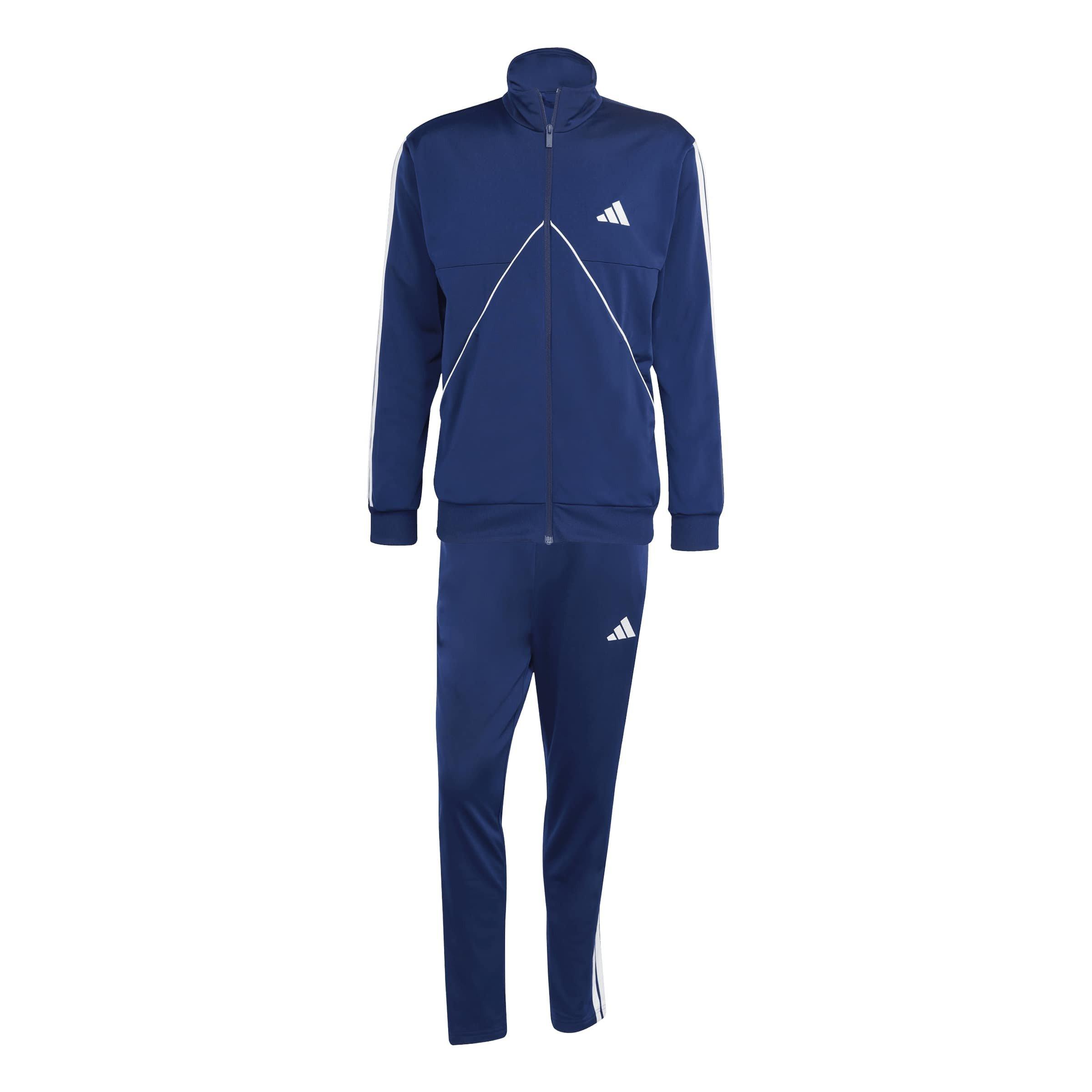 Adidas Men's Tiro Full Tracksuit - Dark Blue - L