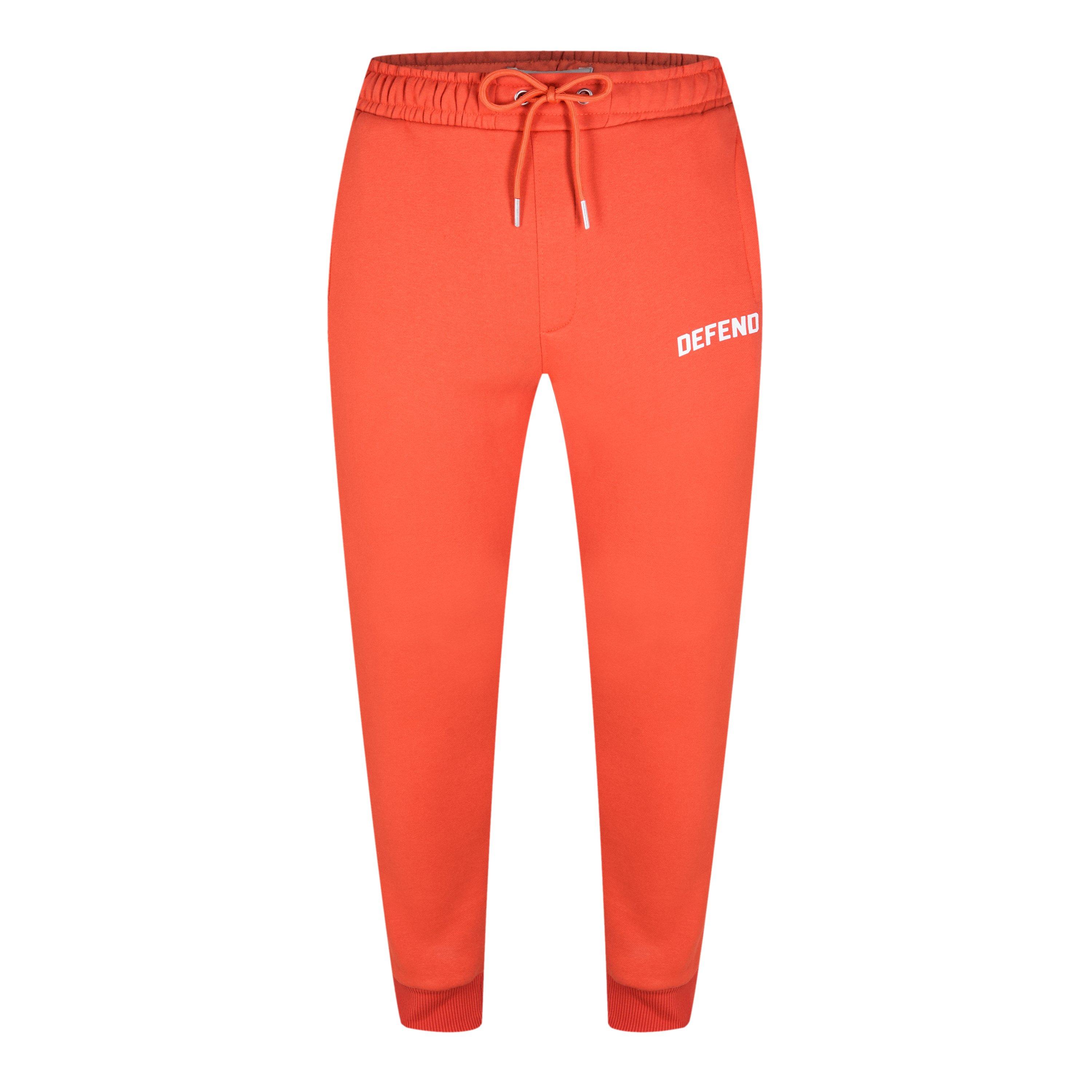 Red - DFND London - Men's Light Fleece Tracksuit - 4