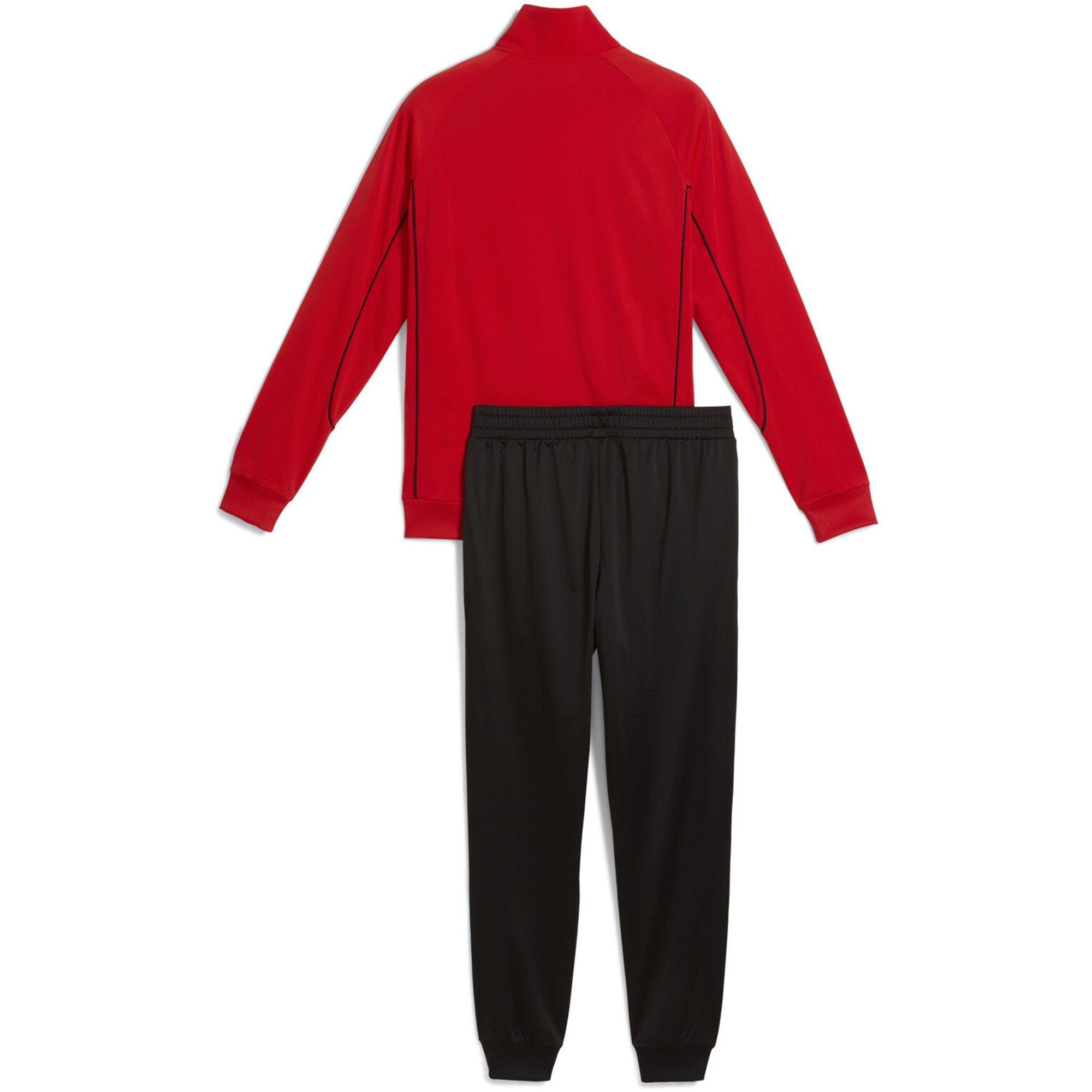 Vermelho - Puma - Men's Piping Poly Full Tracksuit - 2