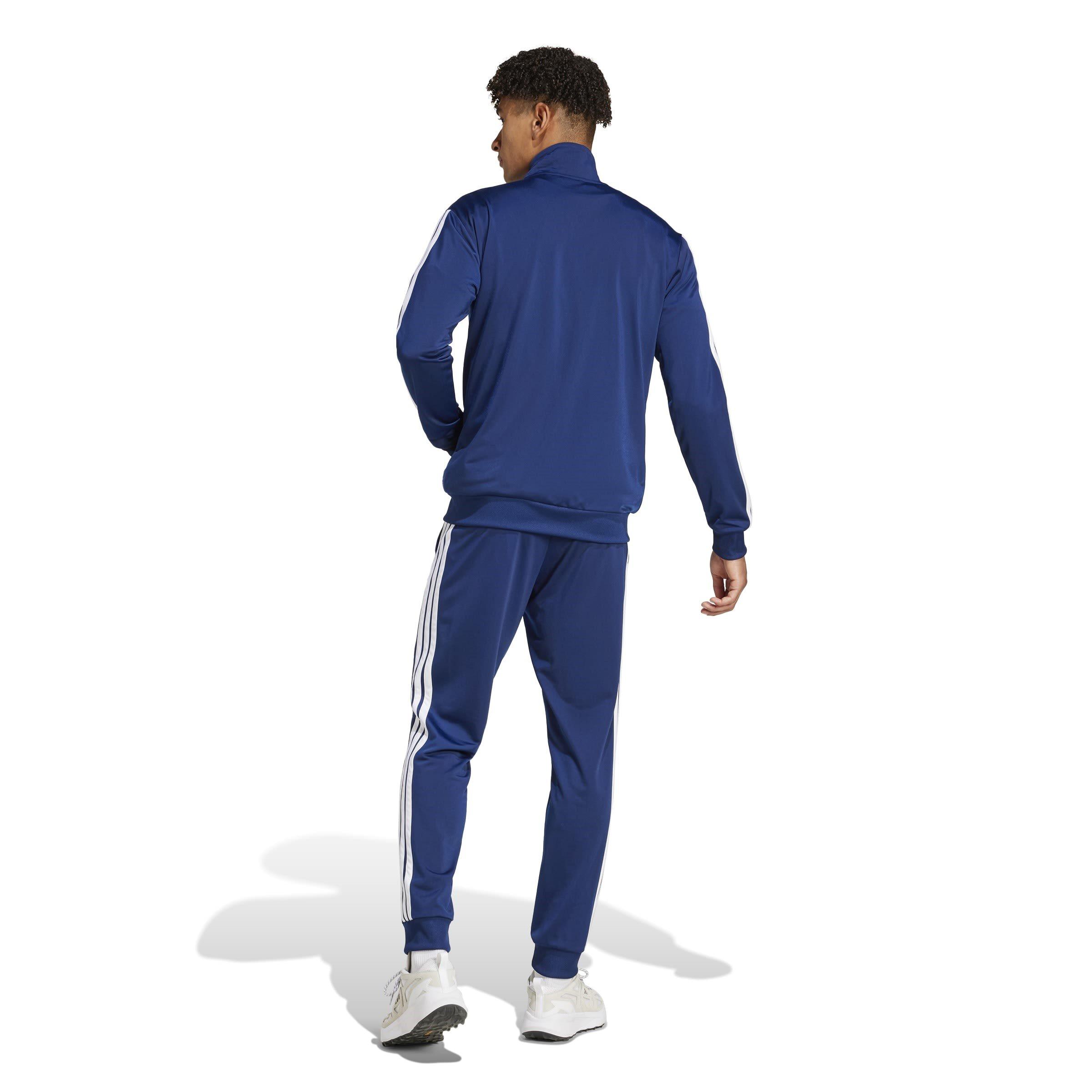 Dark Blue - adidas - 3-Stripes Tricot Tracksuit Mens - 3
