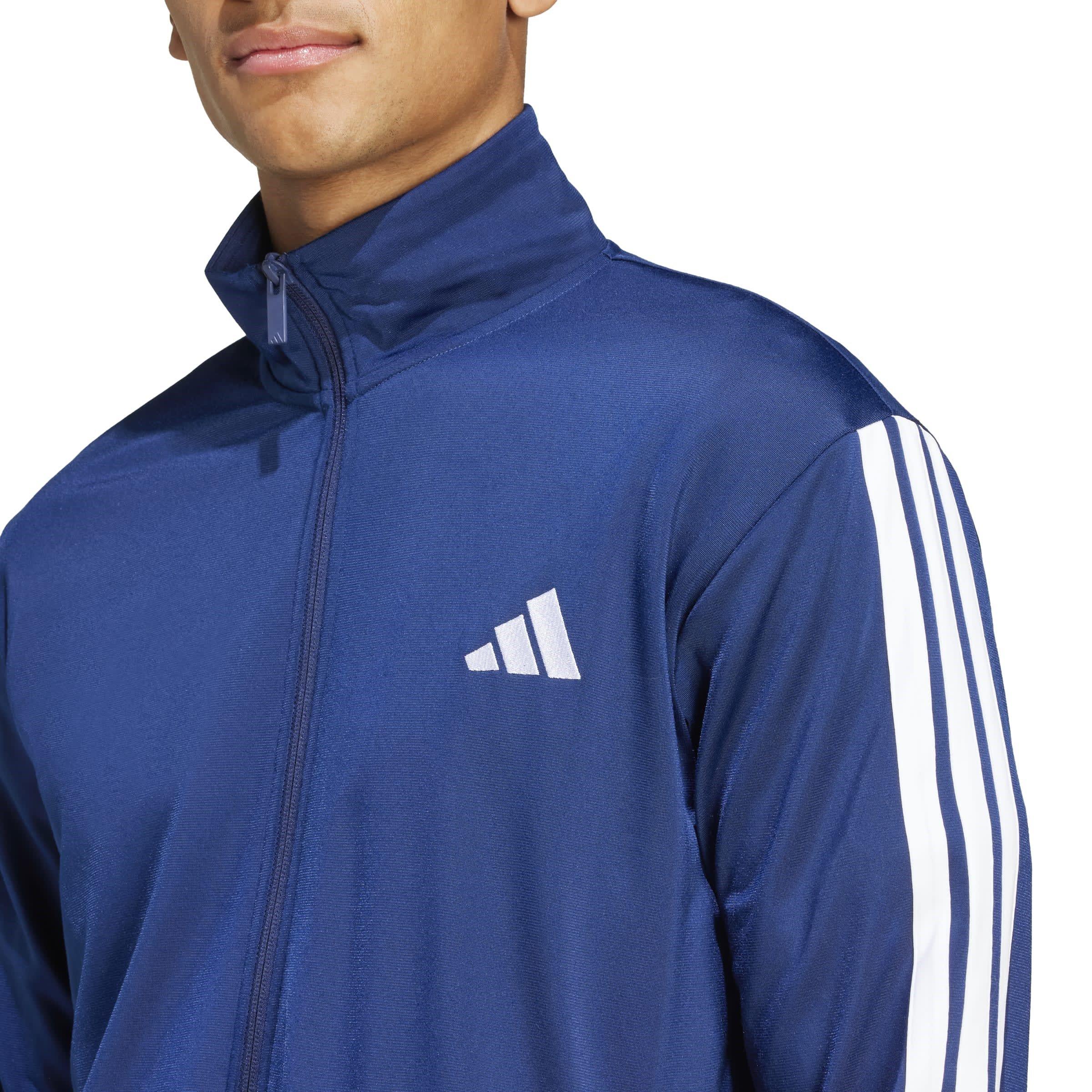 Dark Blue - adidas - 3-Stripes Tricot Tracksuit Mens - 6