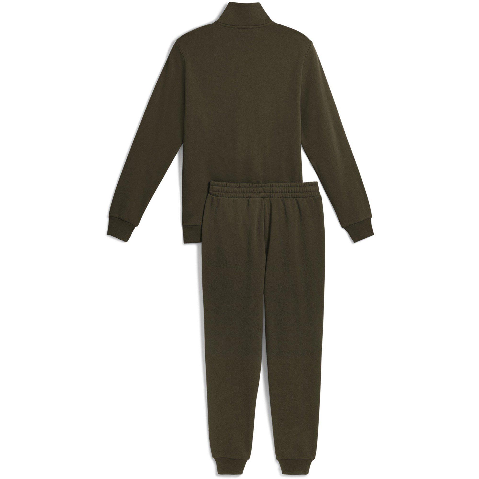 Dark Olive - Puma - Men's Piping Tracksuit - 2