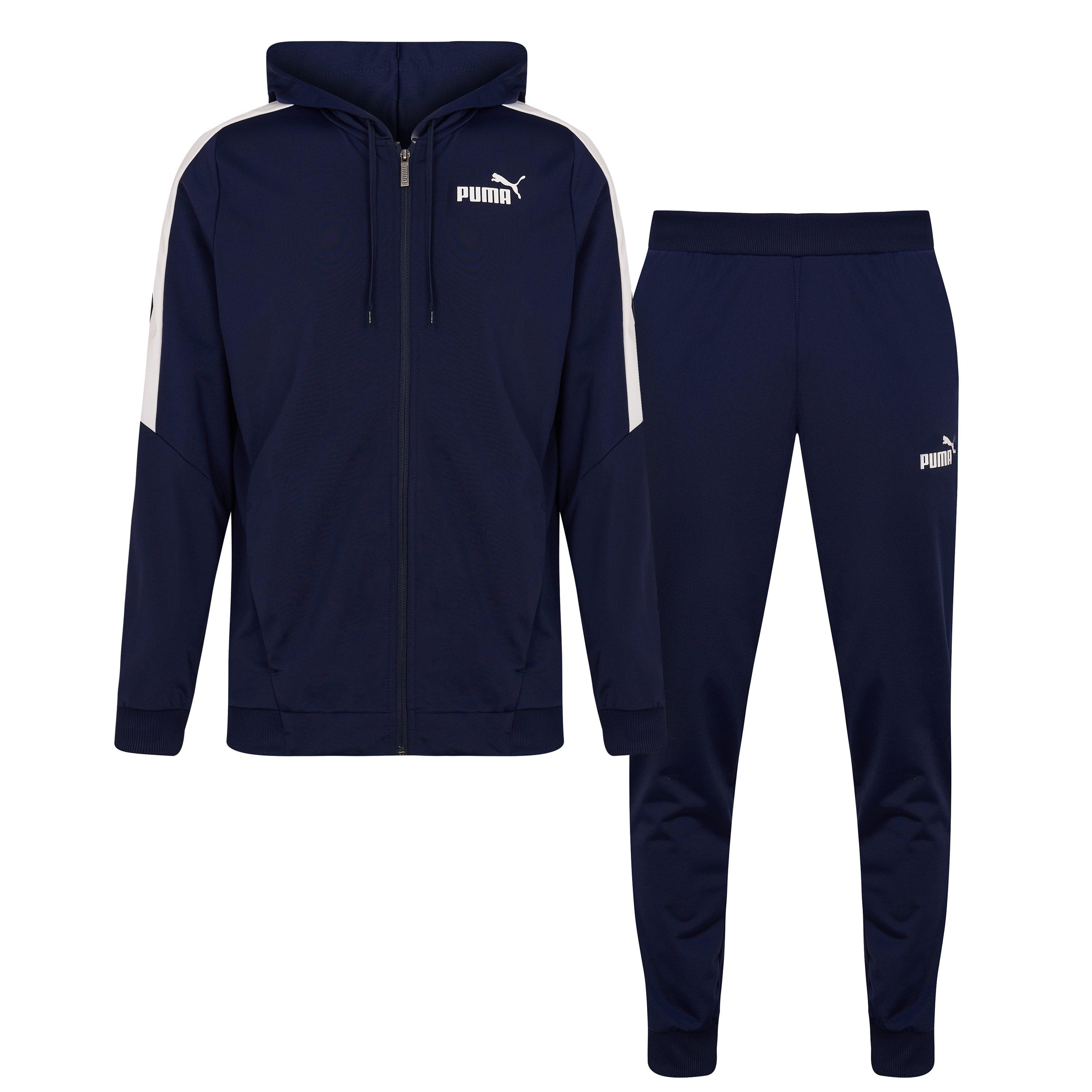 Navy/White - Puma - Track Suit - 1