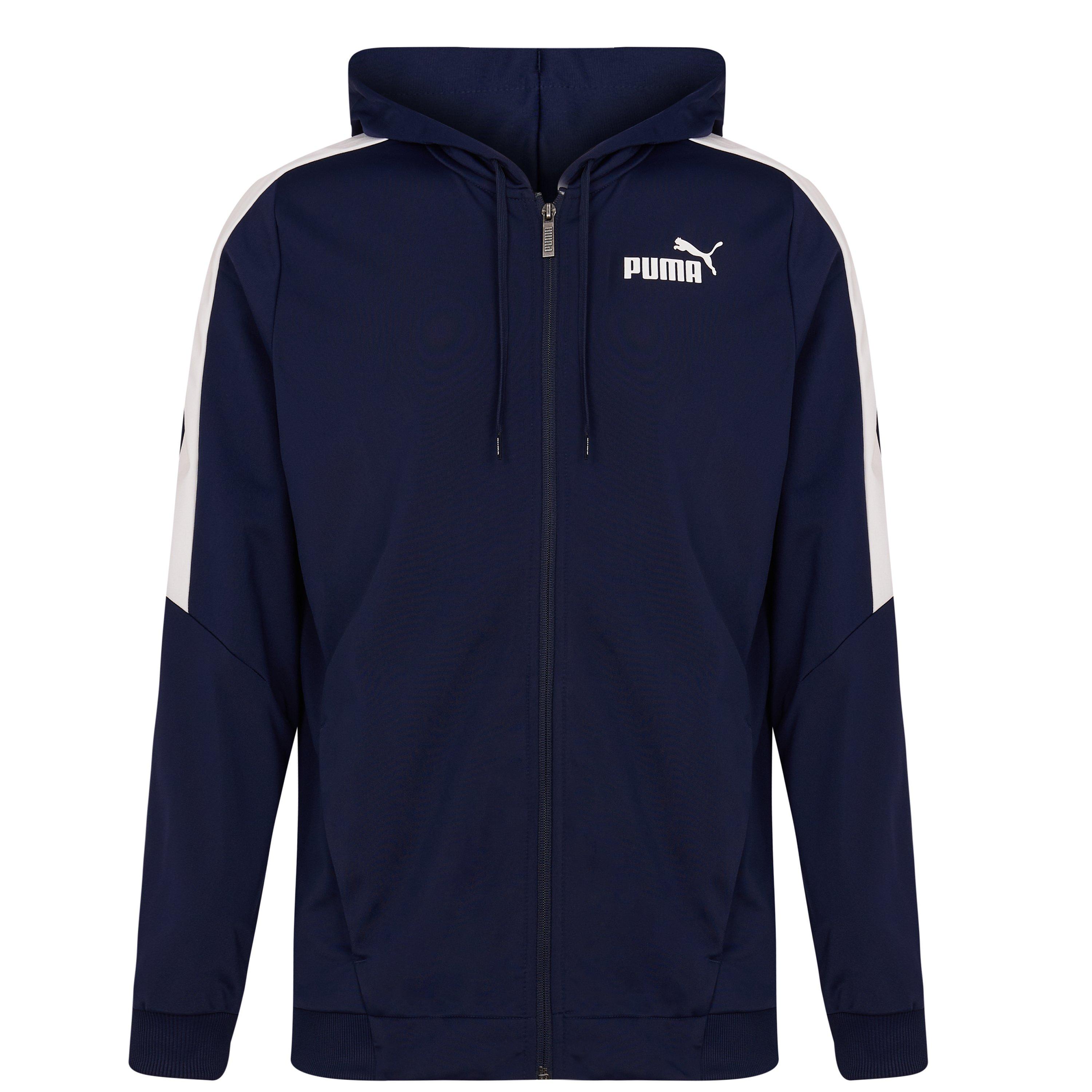 Navy/White - Puma - Track Suit - 6