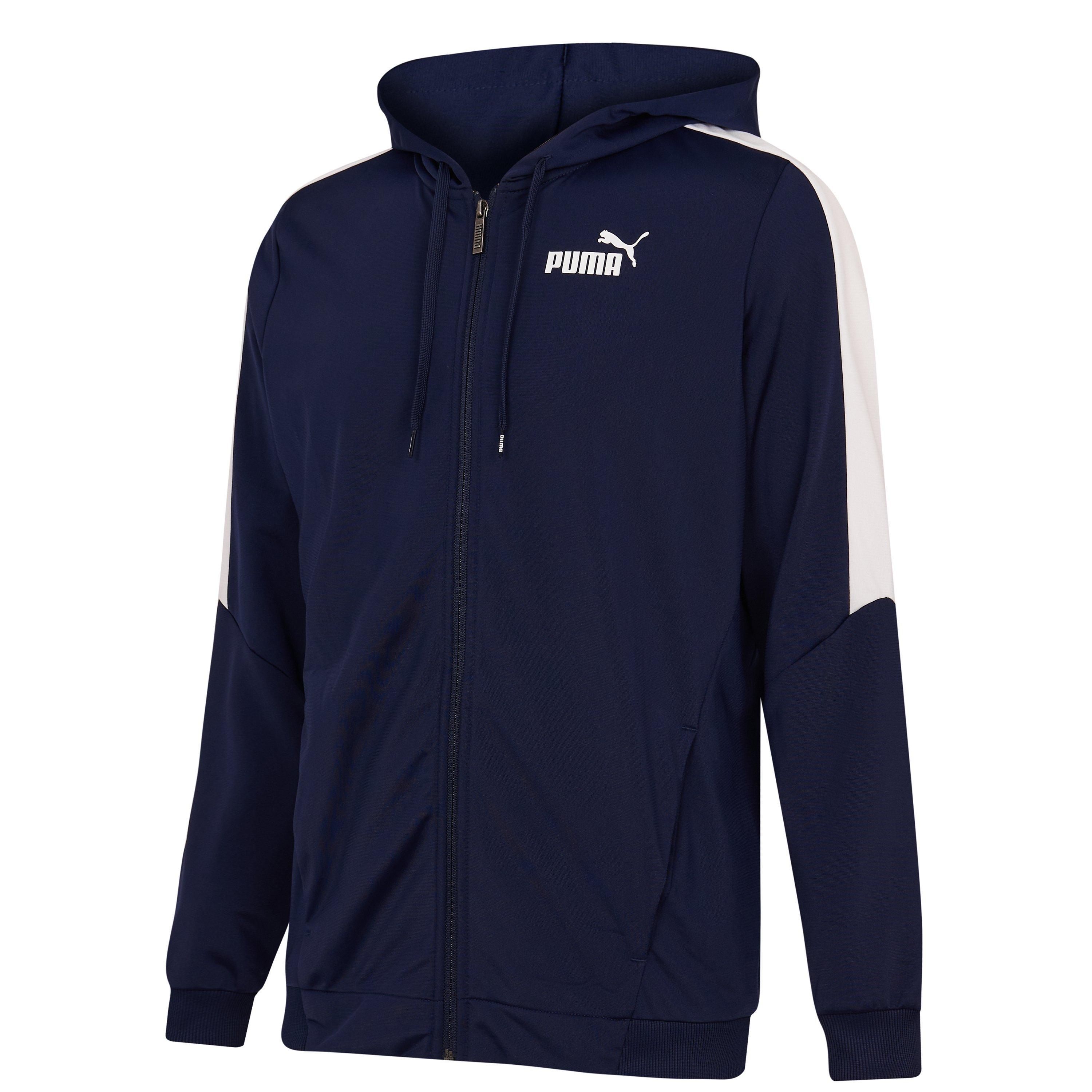 Navy/White - Puma - Track Suit - 7