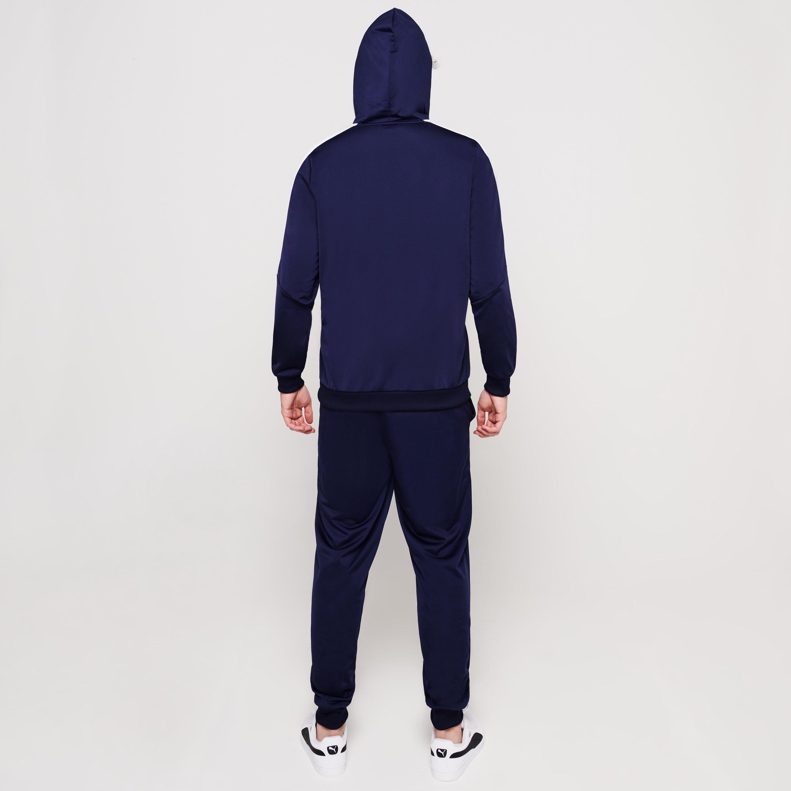 Navy/White - Puma - Track Suit - 3