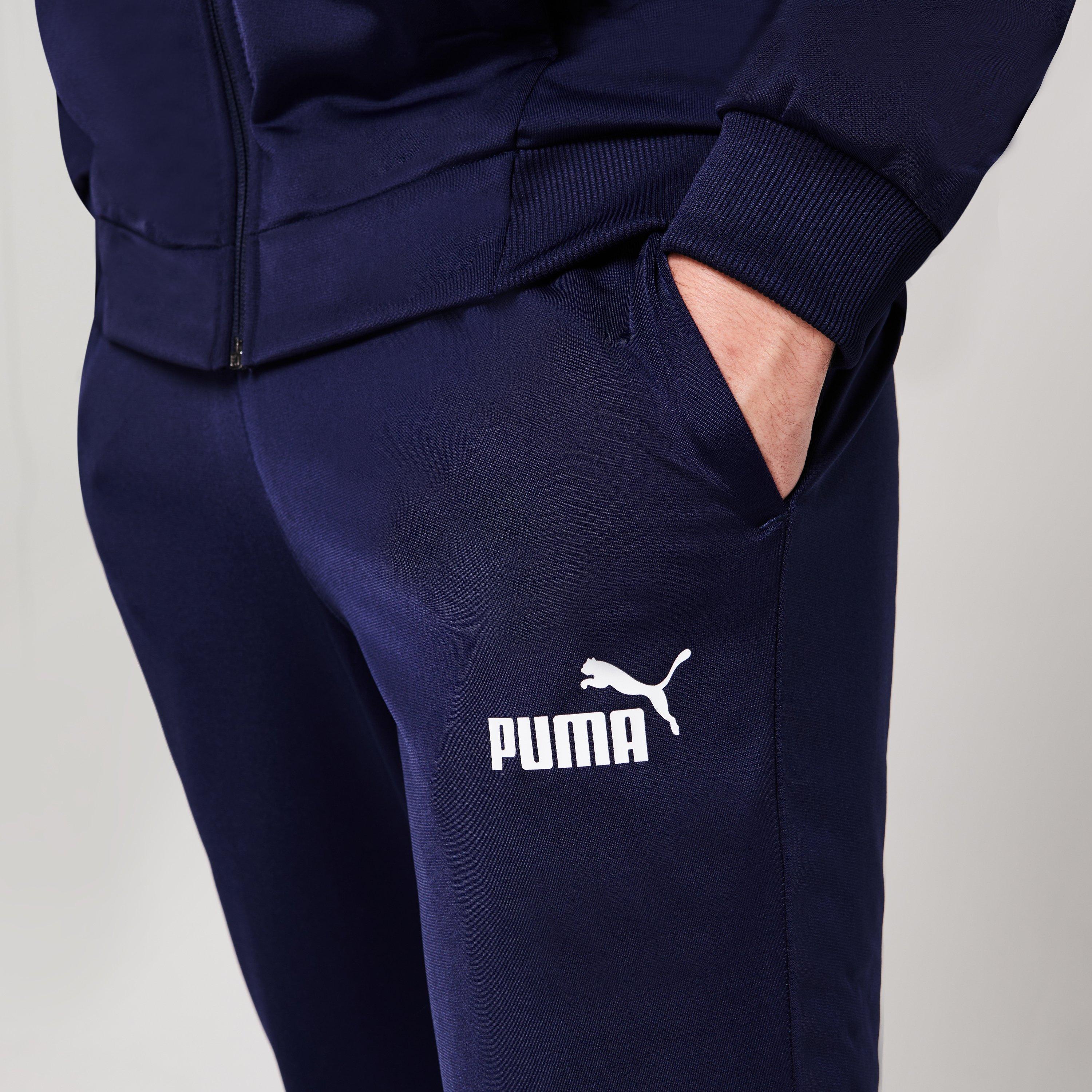 Navy/White - Puma - Track Suit - 5
