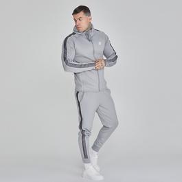 SikSilk Hoodie and Joggers Set Mens