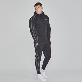 SikSilk Hoodie and Joggers Set Mens