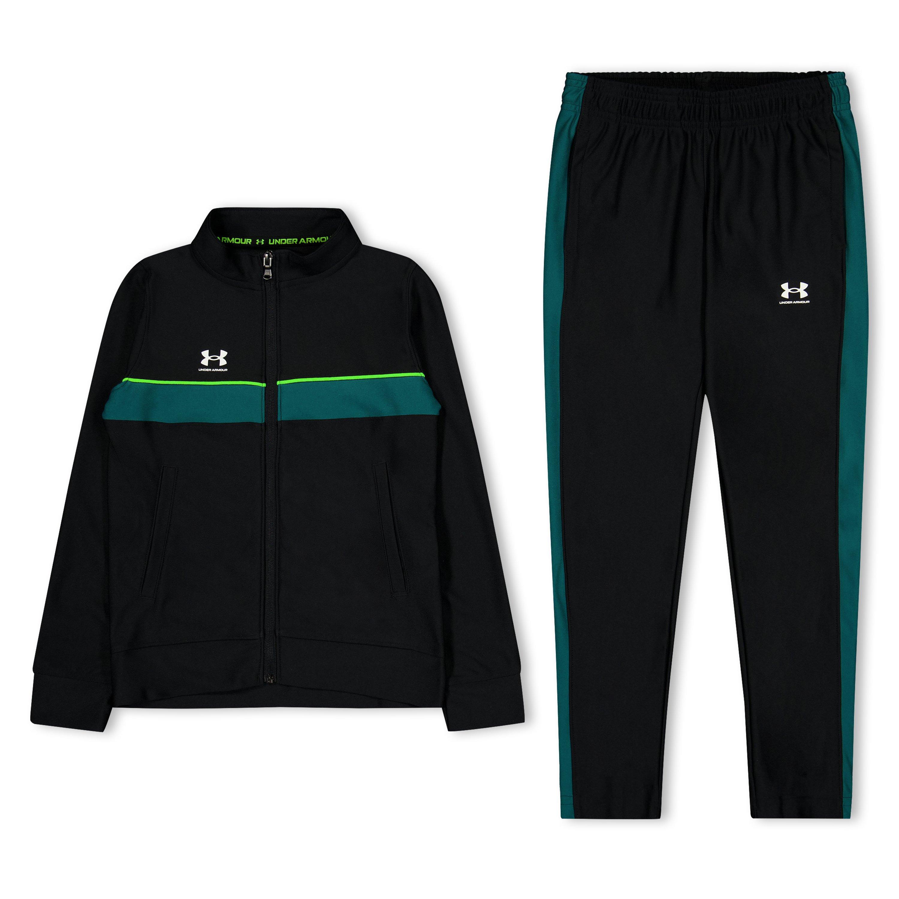 Black/White - Under Armour - Kids' Tracksuit - 1