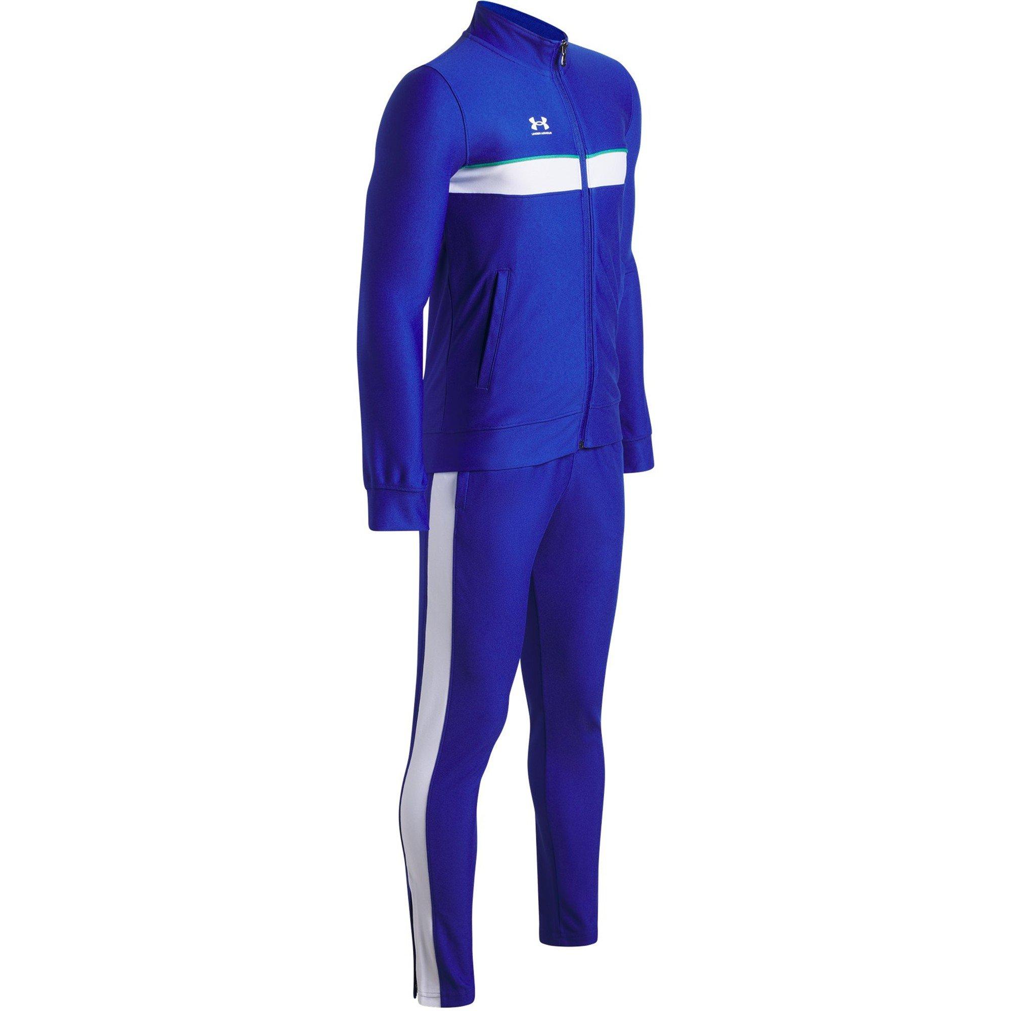 Royal / White - Under Armour - Kids' Tracksuit - 3