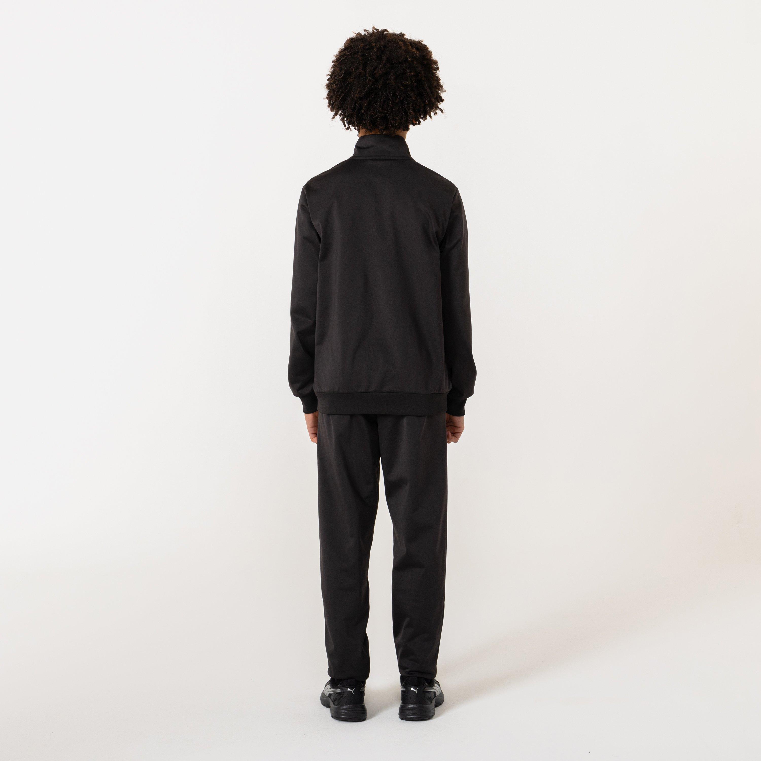 Black/Grey - Puma - Colour Block Poly Tracksuit Junior - 2