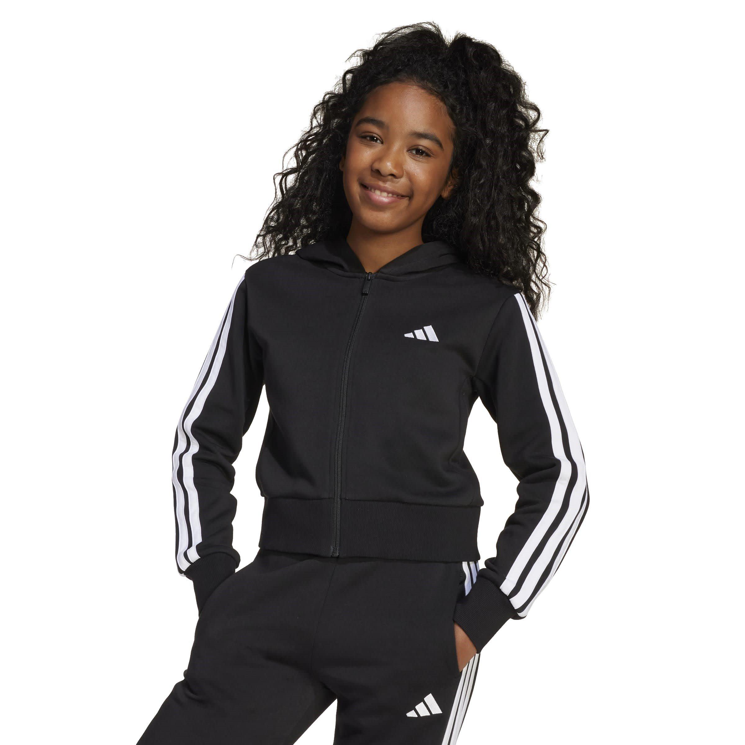 Black - adidas - Essentials Tracksuit Set Juniors - 7