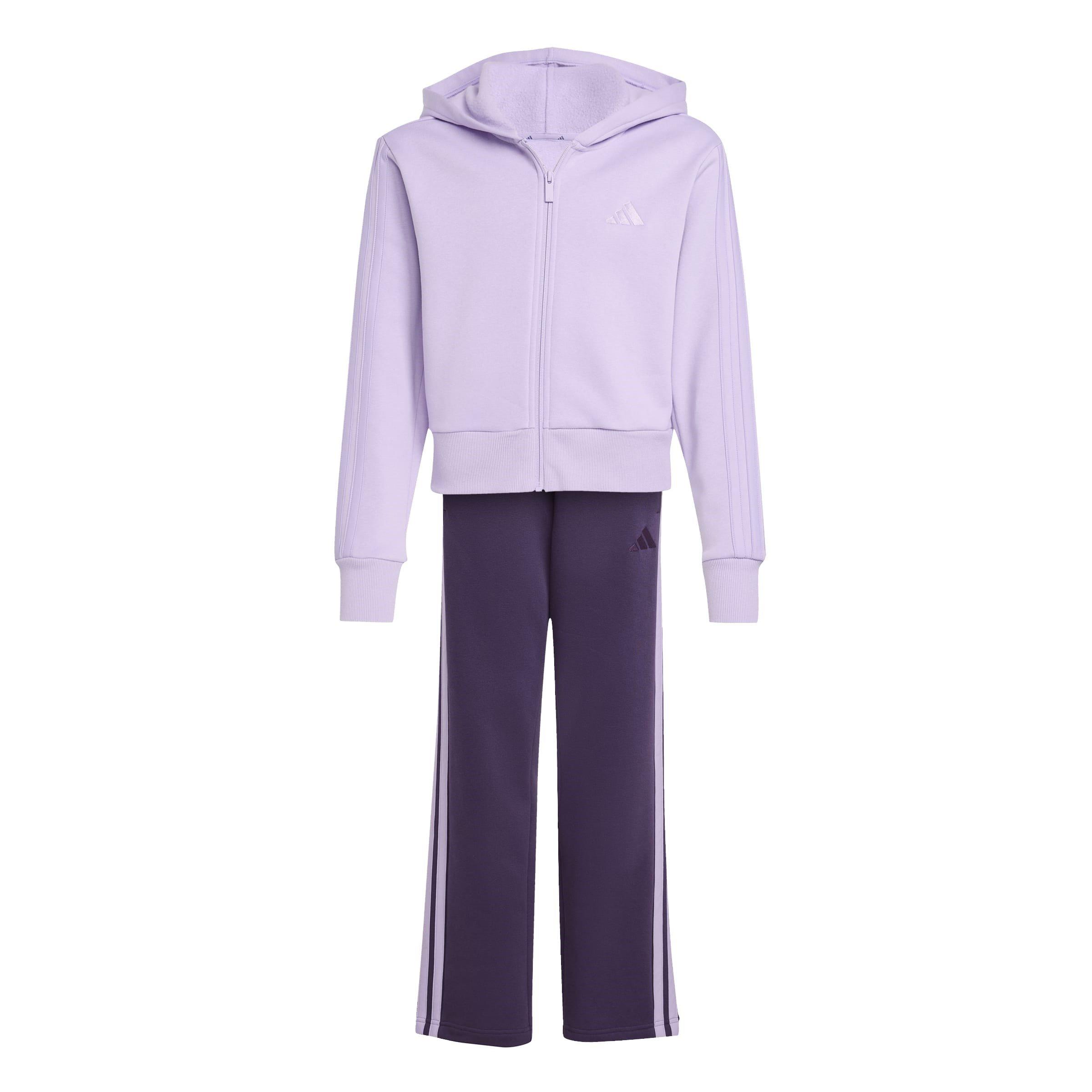 Adidas Girls Essentials Tracksuit Set Juniors - Plum - 13 Years