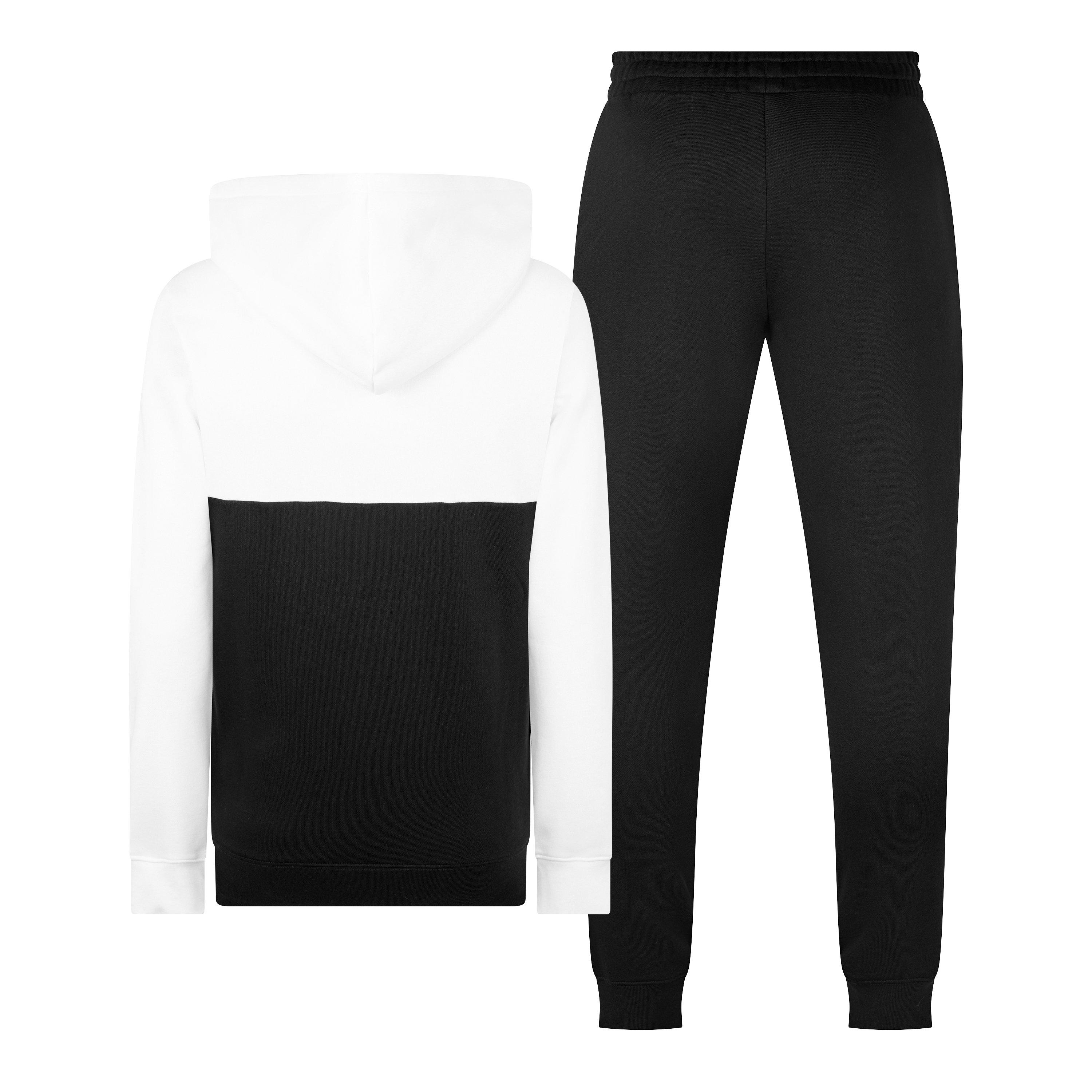 Black/Wh - Puma - Unisex Kids' Fleece Tracksuit - 2