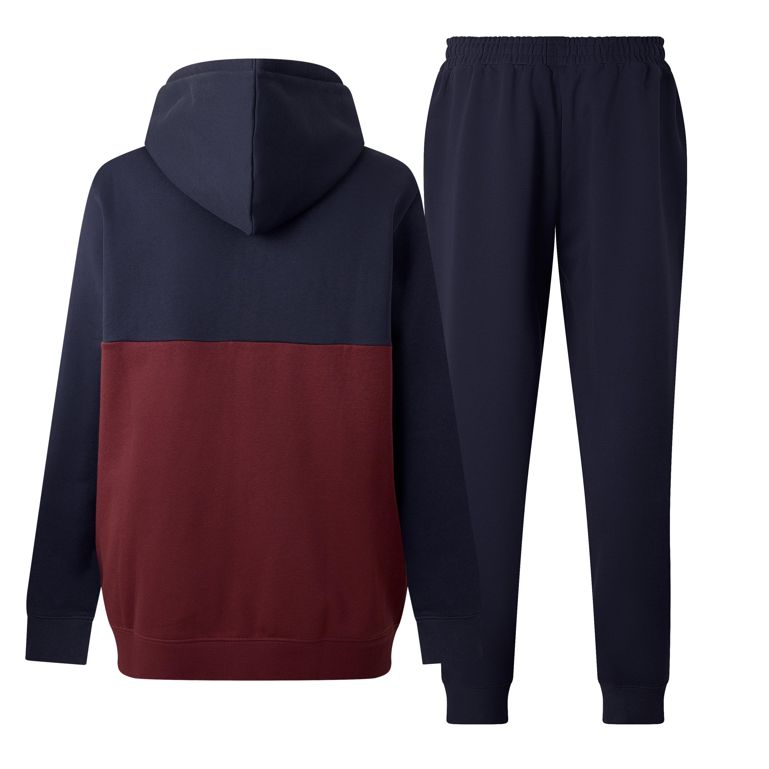 Navy/Ruby Shim - Puma - Unisex Kids' Fleece Tracksuit - 2