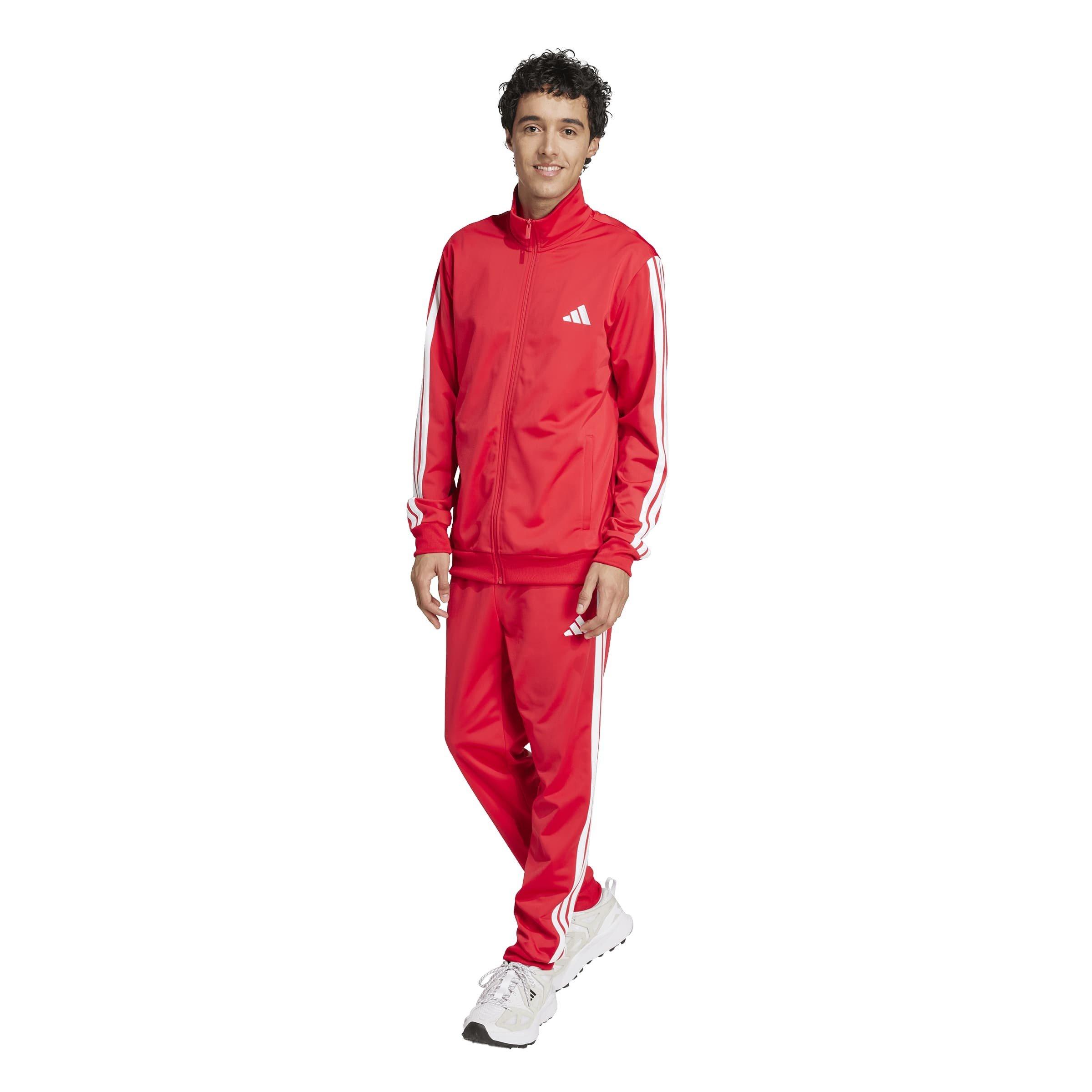 Pure Ruby/White - adidas - Men's Full Tracksuit - 2