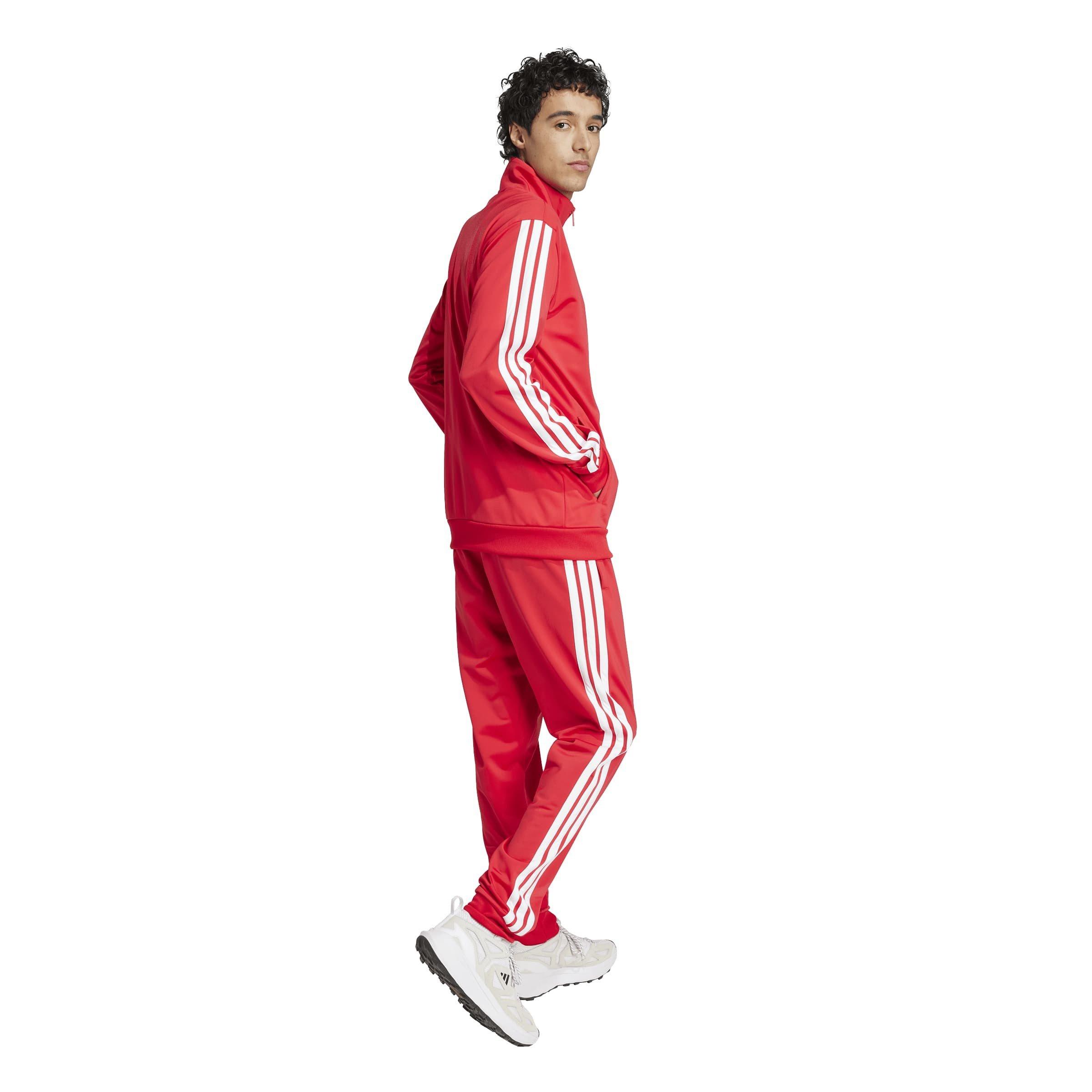 Pure Ruby/White - adidas - Men's Full Tracksuit - 3