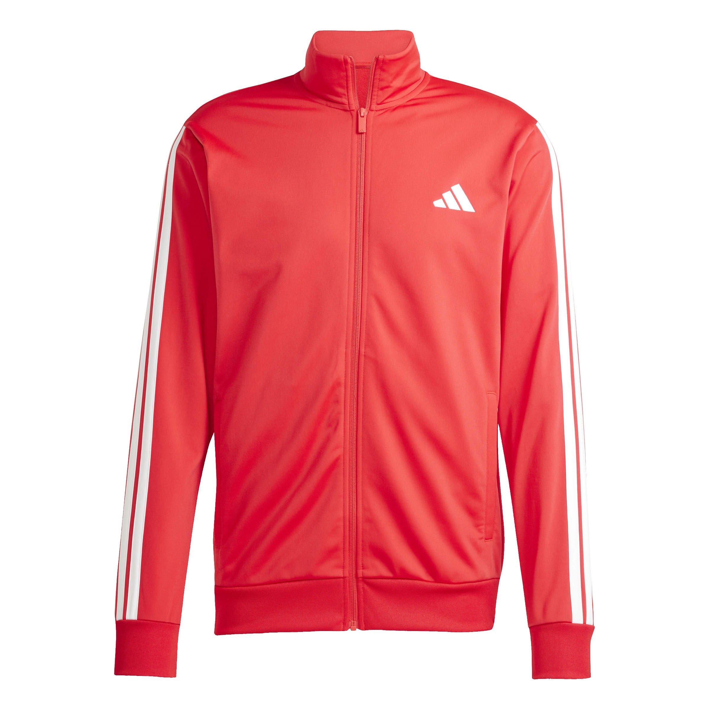 Pure Ruby/White - adidas - Men's Full Tracksuit - 4