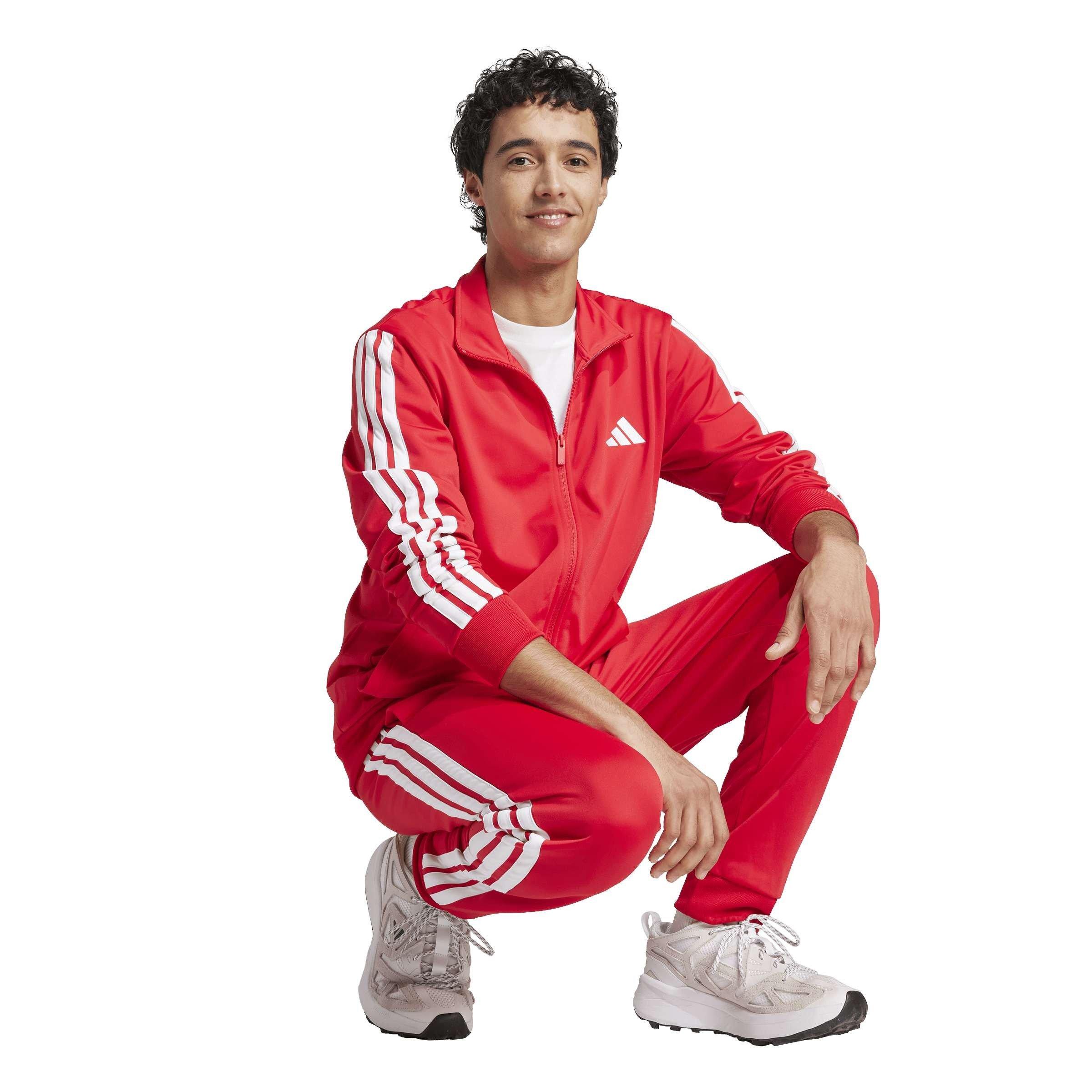 Pure Ruby/White - adidas - Men's Full Tracksuit - 7
