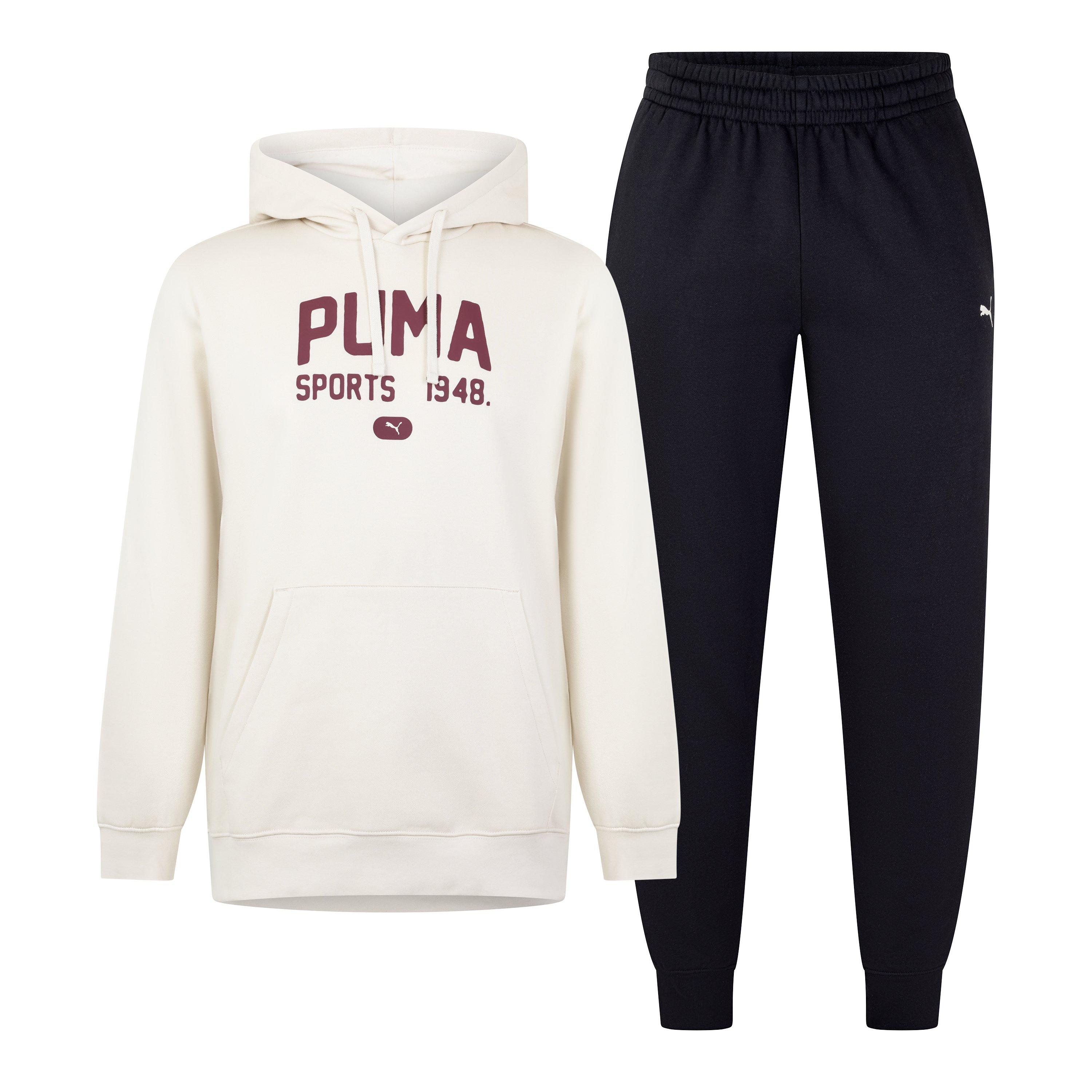 Neve alpina - Puma - Men's Graphic Hooded Fleece Tracksuit - 1