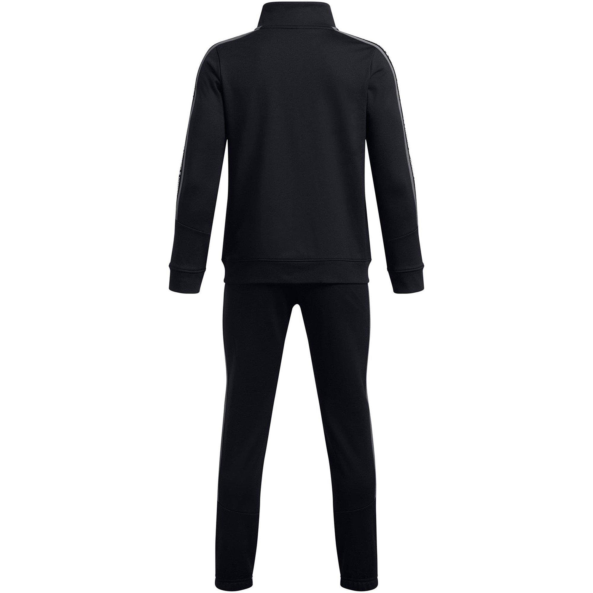 Black - Under Armour - Kids' Icon Tape Full Tracksuit - 2