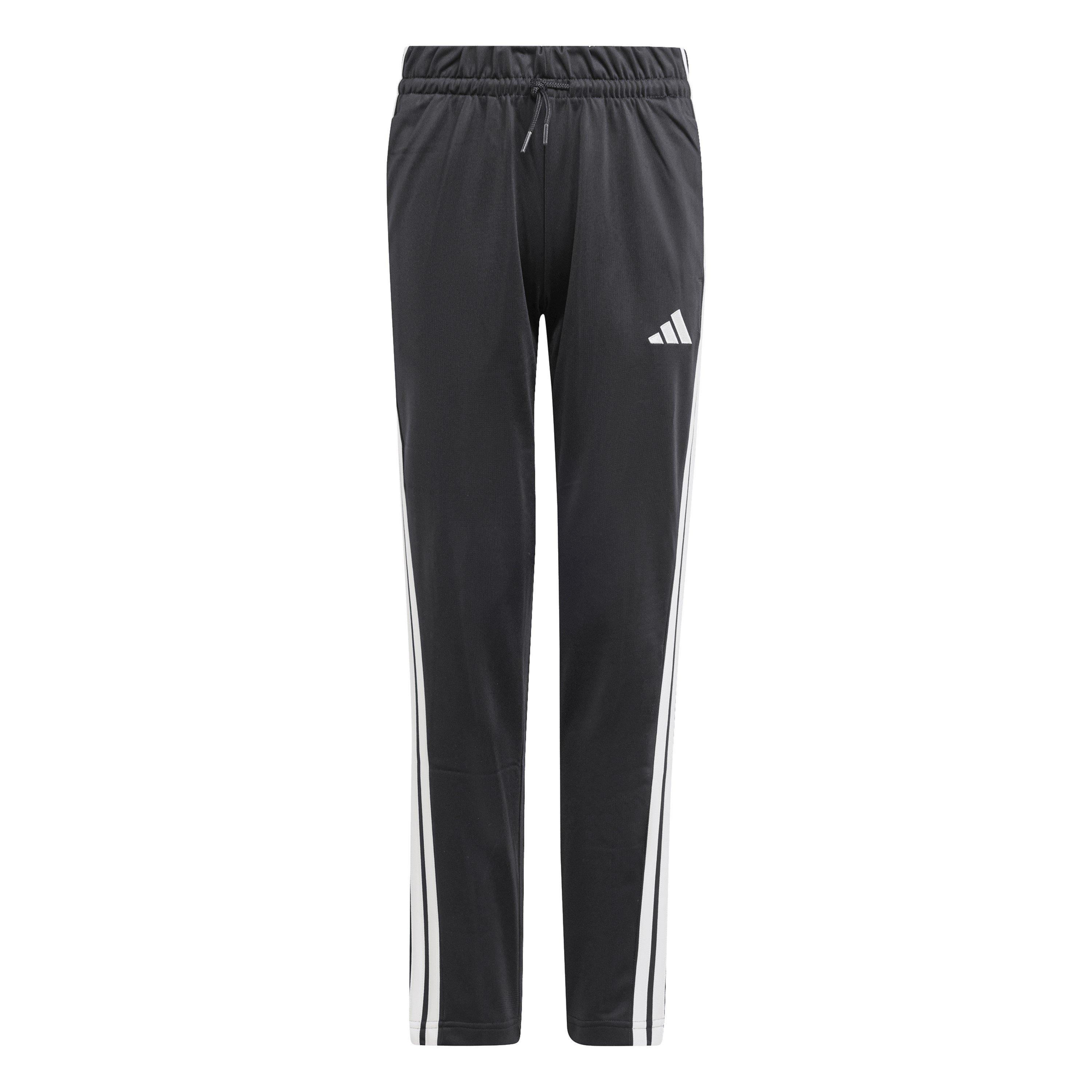 Black/White - adidas - Essentials 3-Stripes Zip Tracksuit - 8