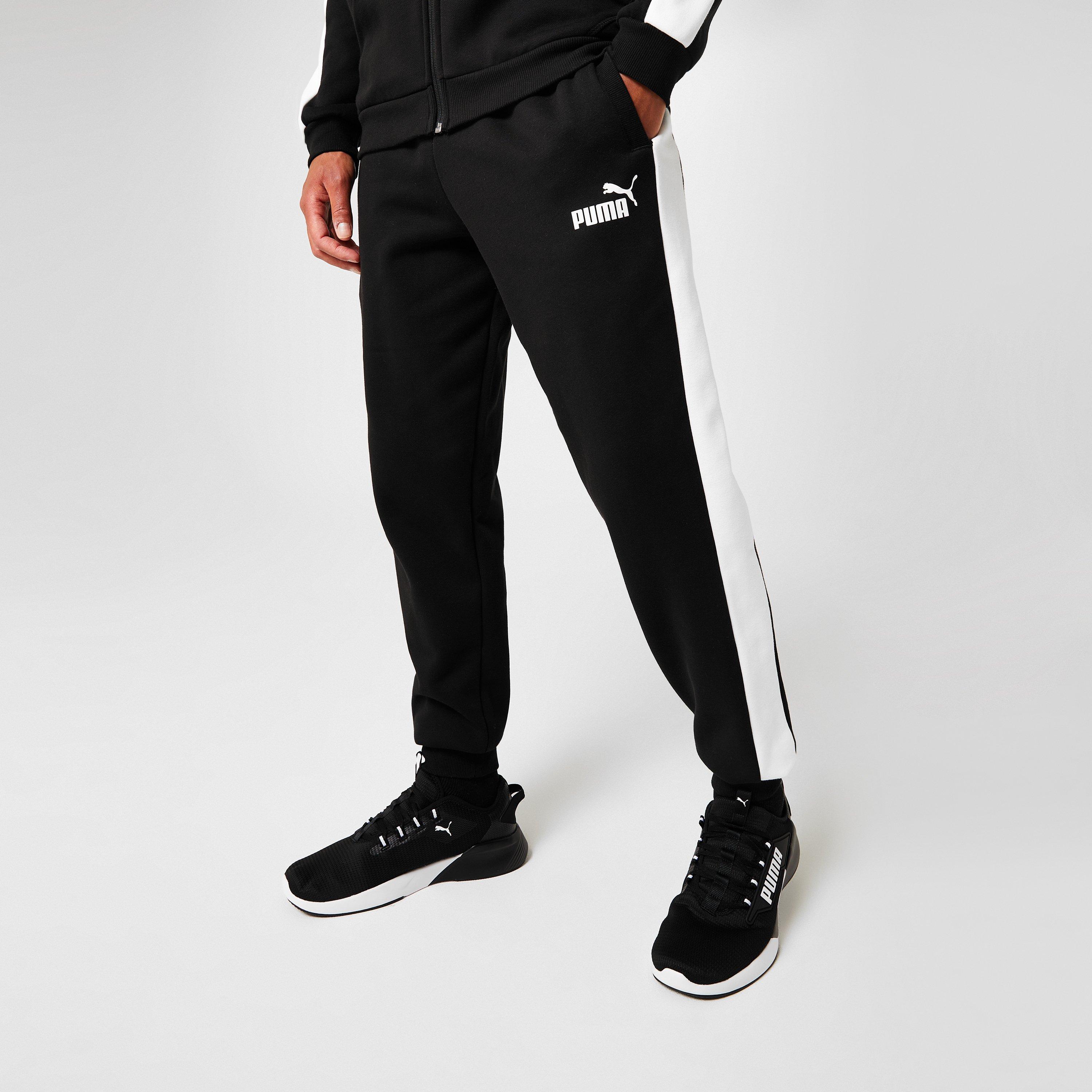 Nero/Bianco - Puma - Clean Fleece Tracksuit Mens - 6