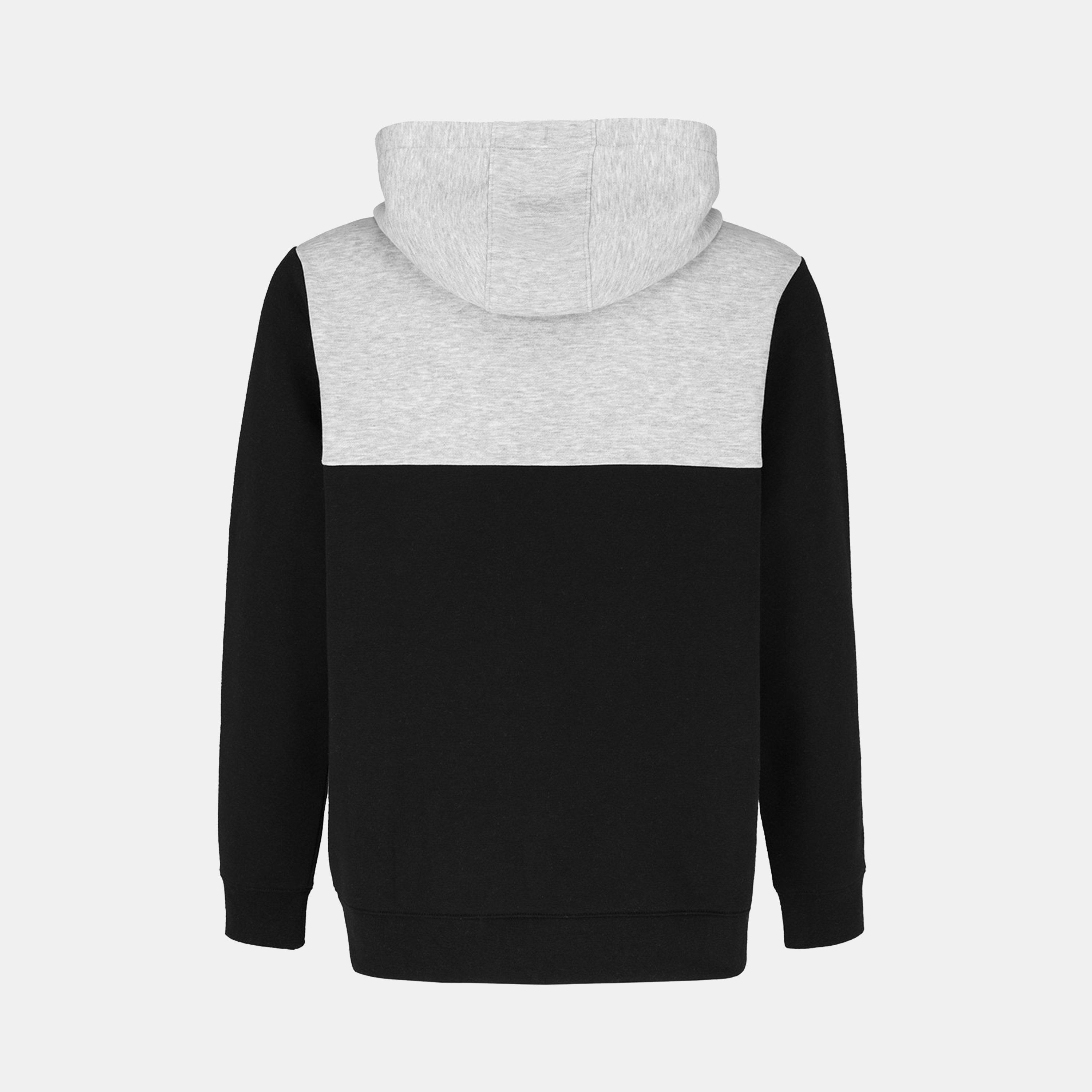 Schwarz/Grau - Slazenger - Fleece Full Zip Tracksuit Mens - 3