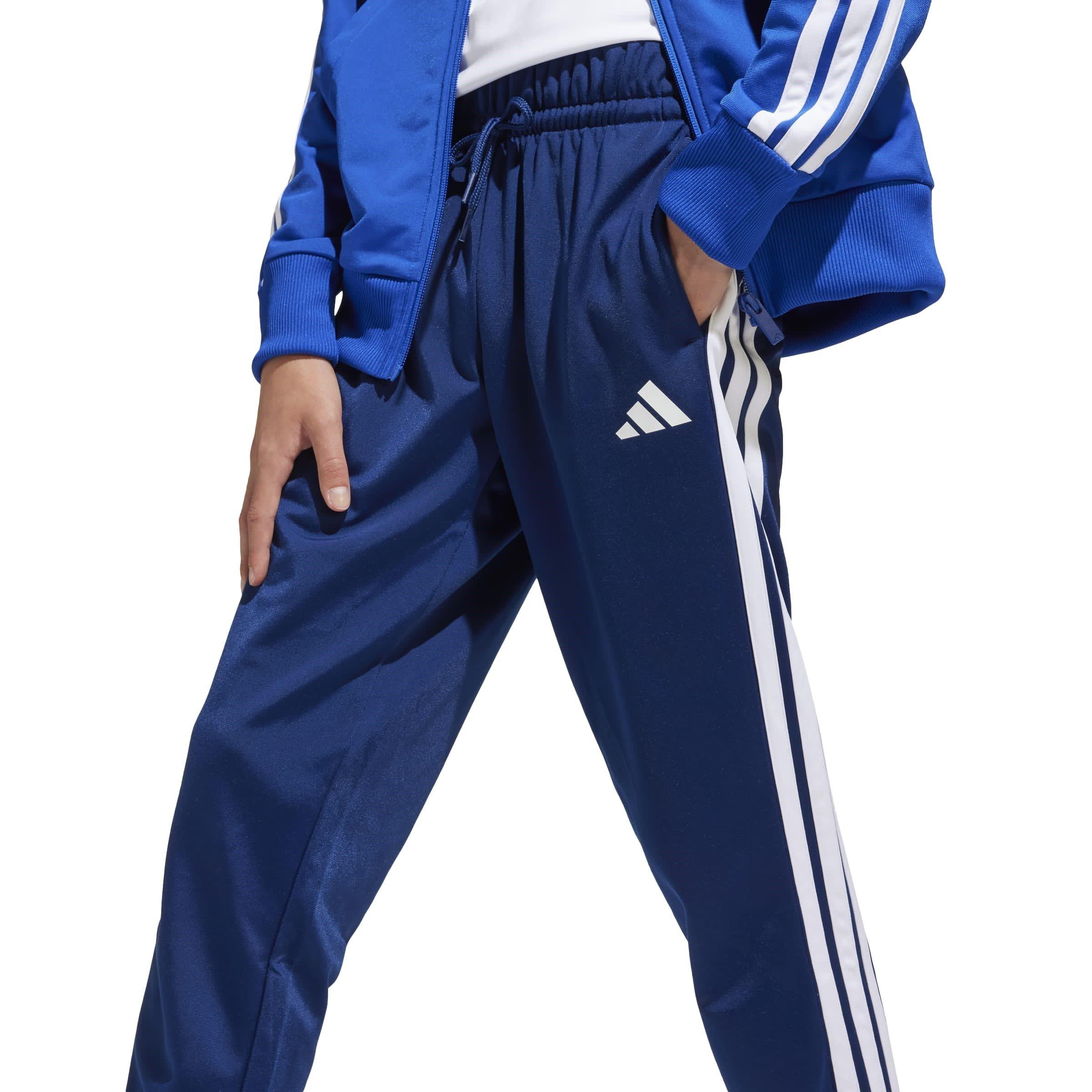 Blu/Wht/Glo Blu - adidas - Tiberio Poly Tracksuit - 10