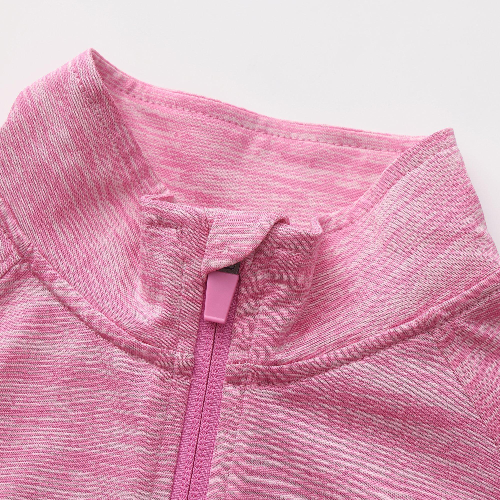 Zwart/Roze - USA Pro - USA Pro 1/4 Tracksuit Juniors - 5