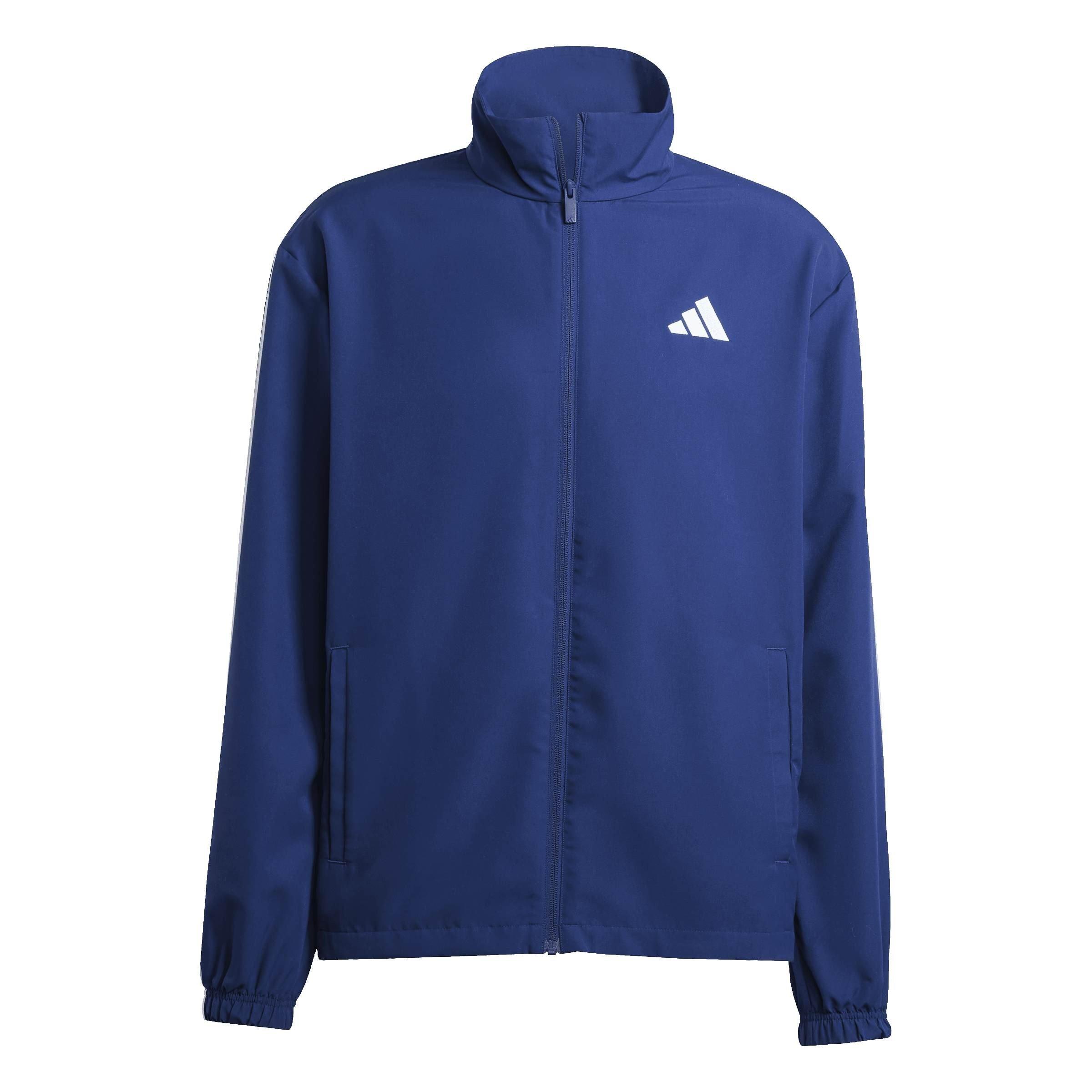 Dark Blue - adidas - Men's Woven Tracksuit - 4