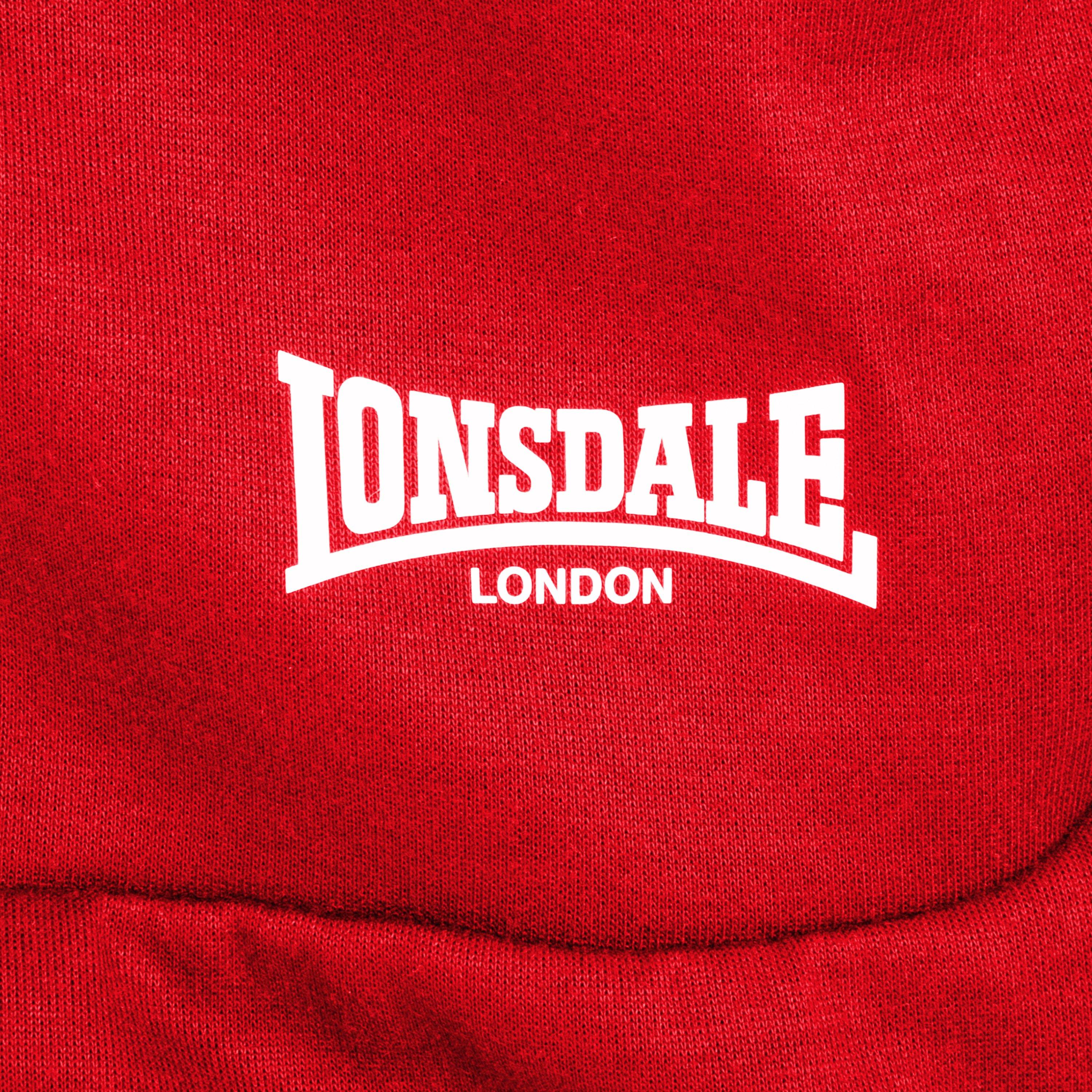 Red - Lonsdale - Track Suit Mens - 5