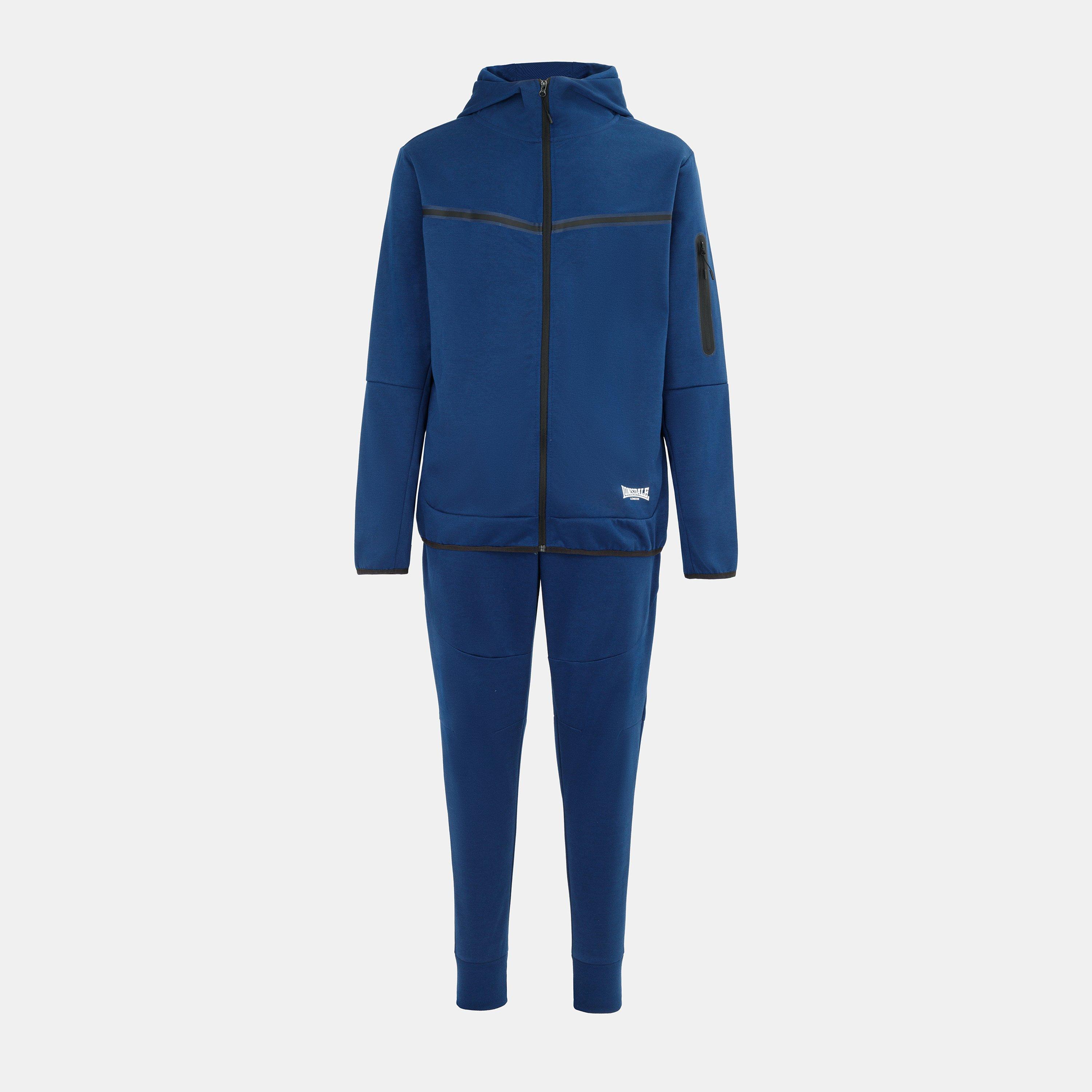 Lonsdale Men's Track Suit - Navy - 2XL