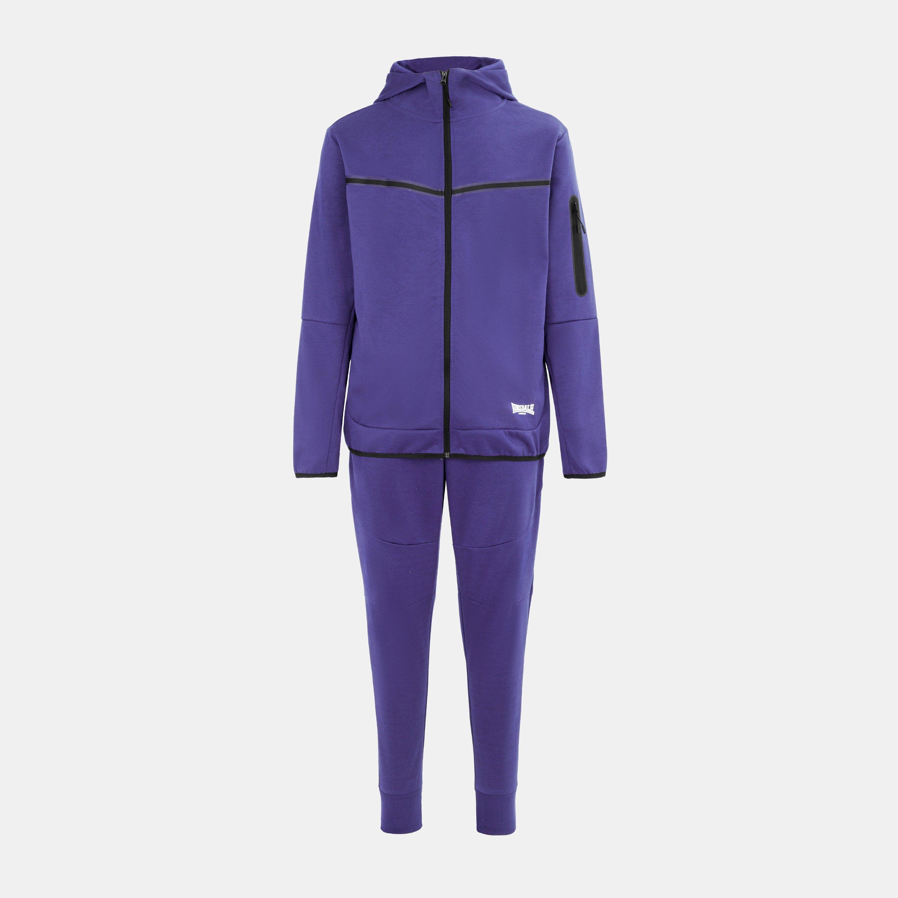 Lonsdale Men's Track Suit - Purple - S