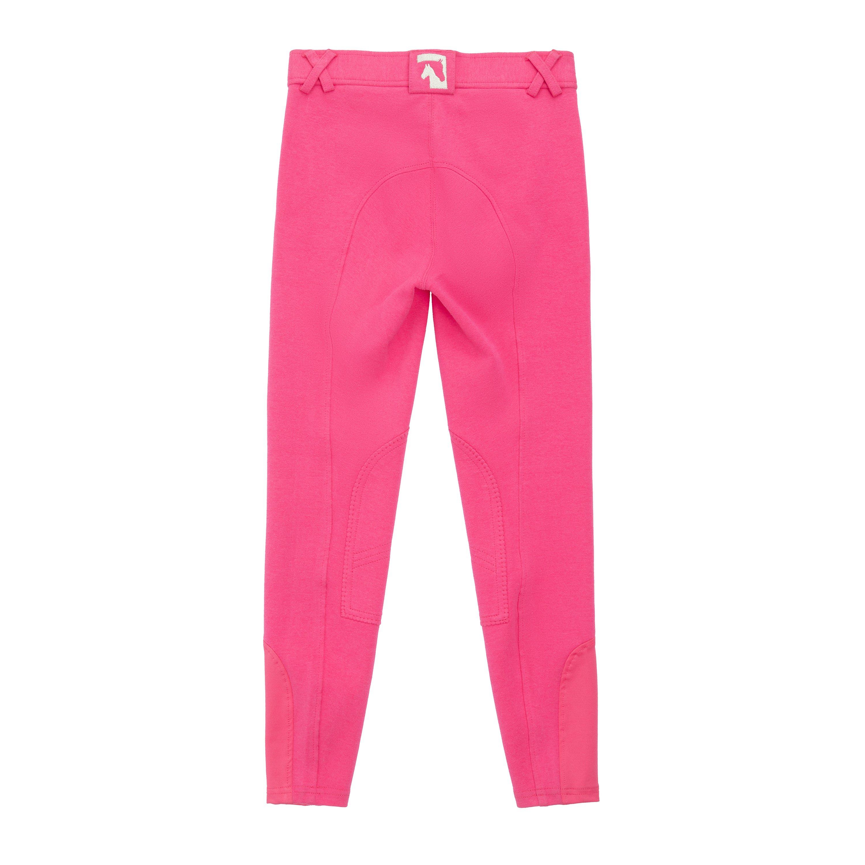 Pink - Requisite - Euro Seat Breeches Juniors - 2