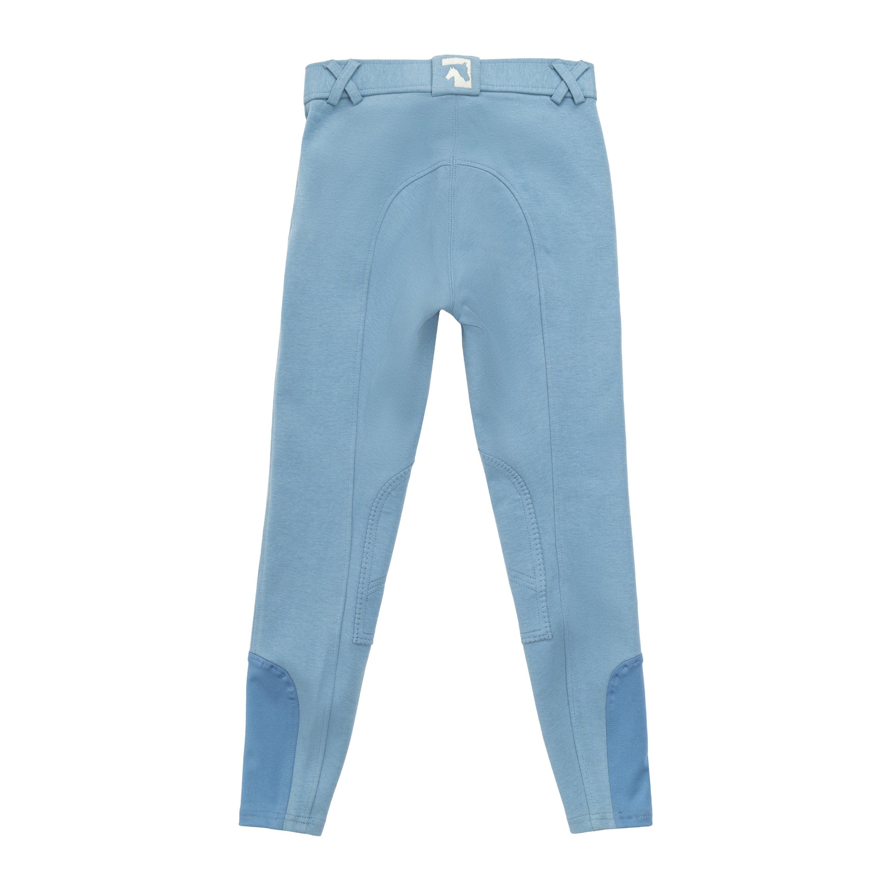Light Blue - Requisite - Euro Seat Breeches Juniors - 2