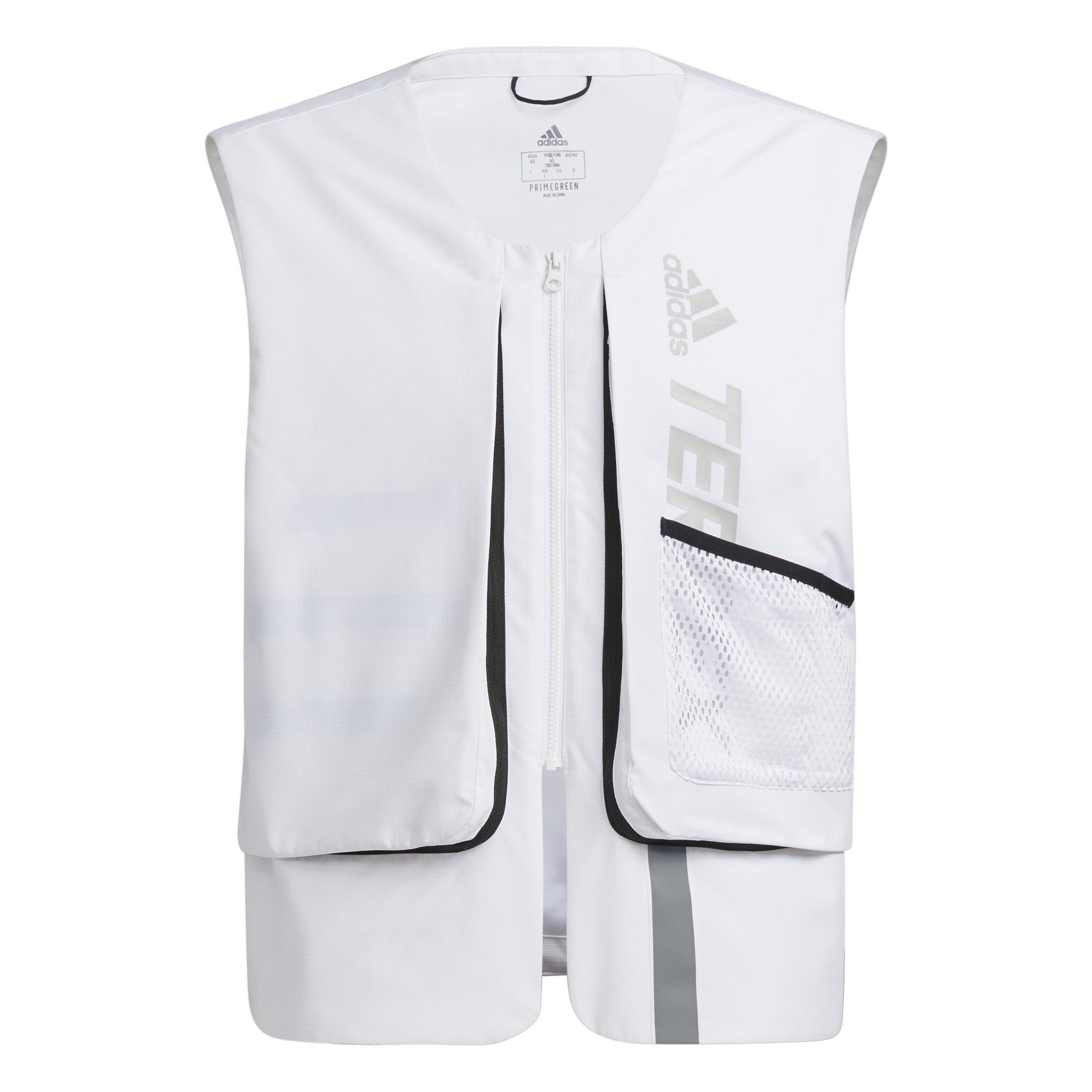 Wit - adidas - Long Down Jacket Mens - 2