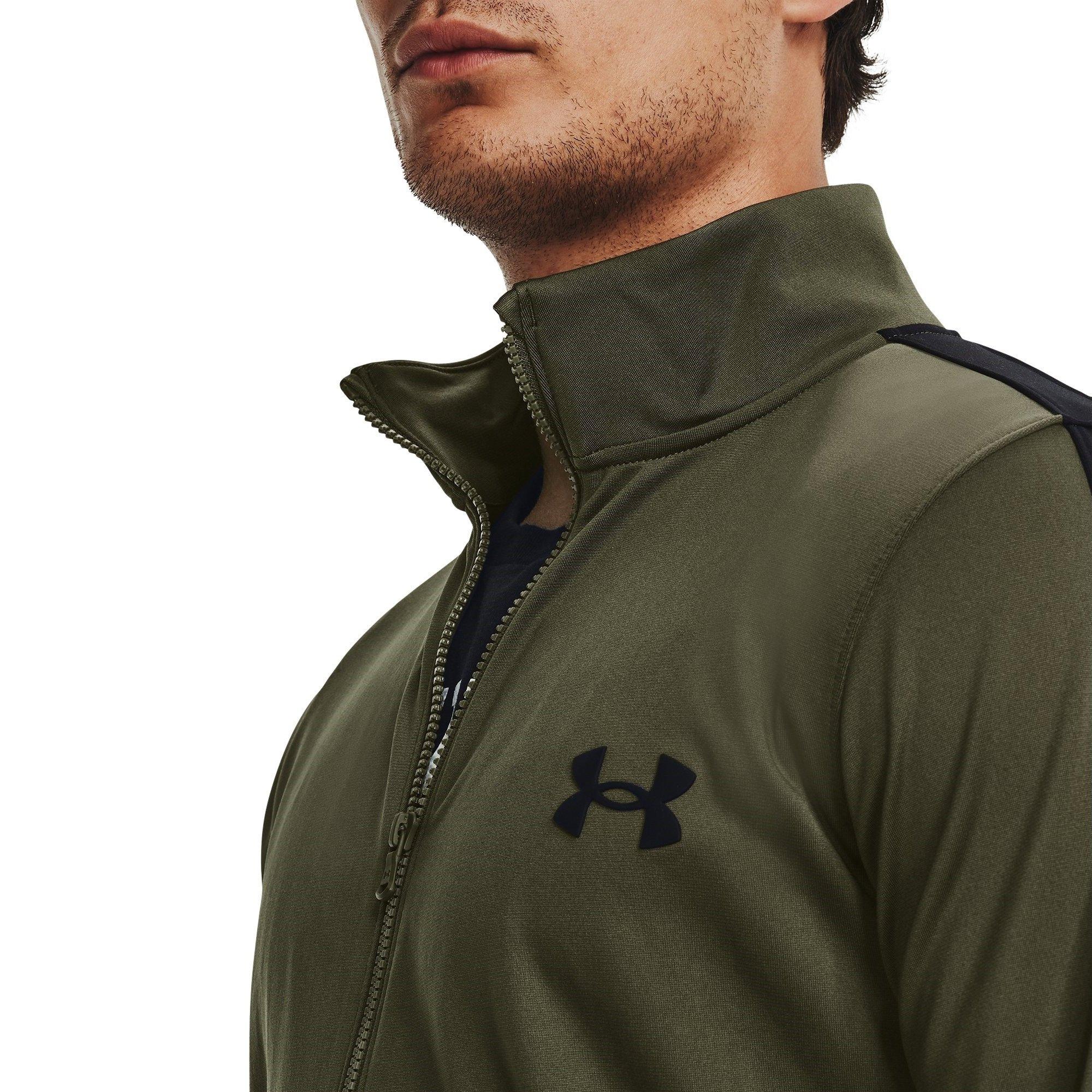 Green/Black - Under Armour - Knit Tracksuit Mens - 5