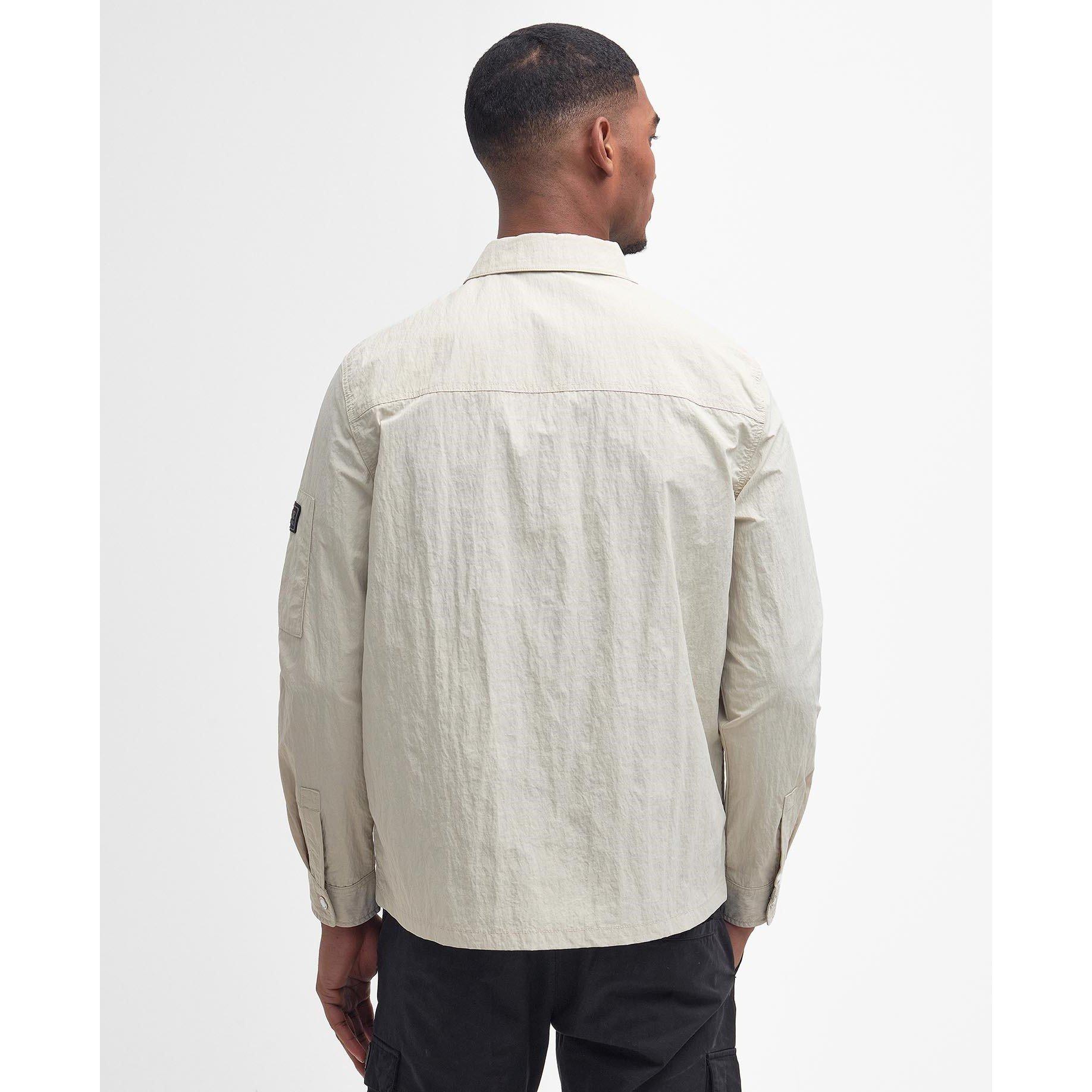 Mist GY18 - Barbour International - Shutter Overshirt - 3