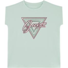 Guess Short Sleeve Logo T Shirt Juniors