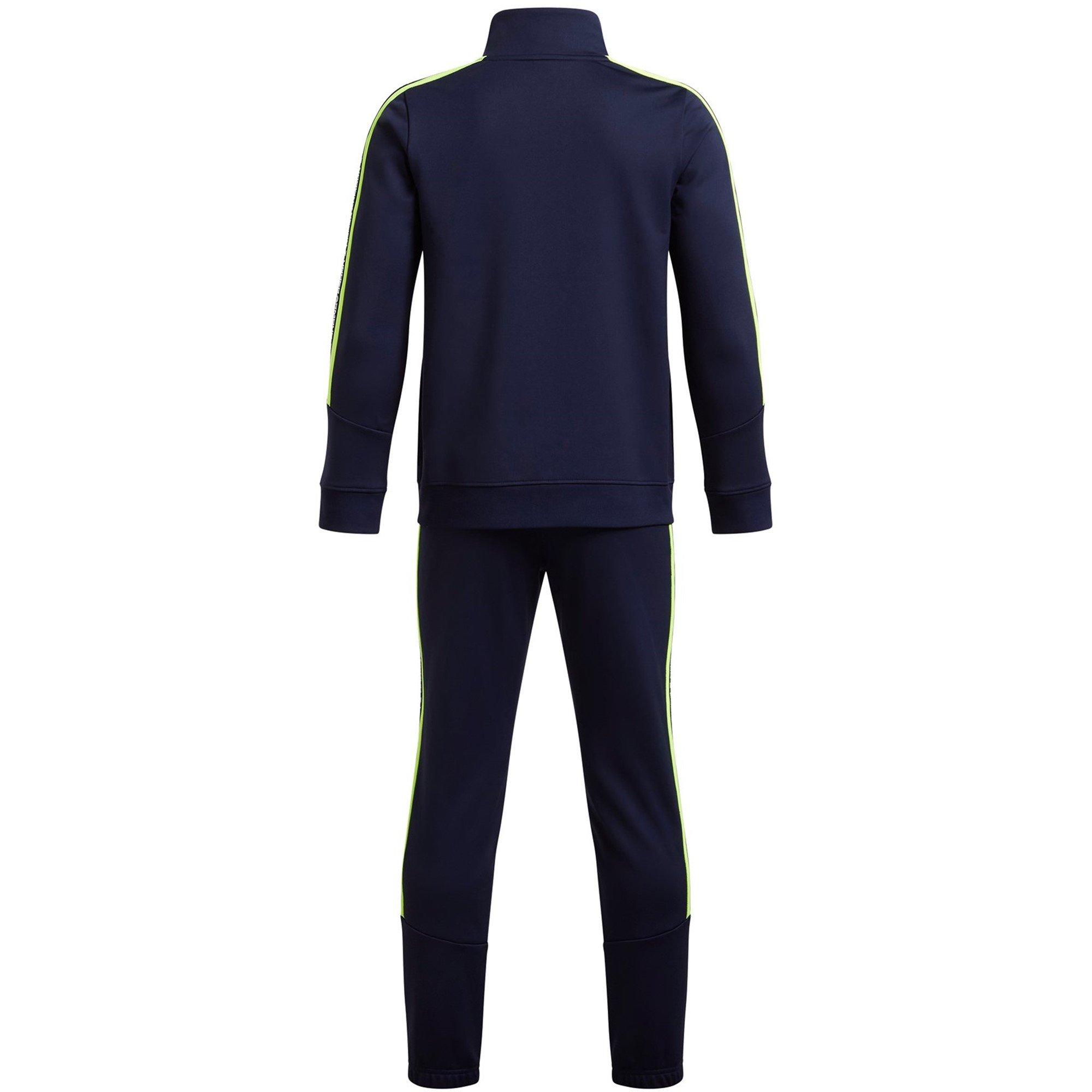 Nvy/Ylw/Wht - Under Armour - Icon Two-Piece Tracksuit Set Juniors - 2