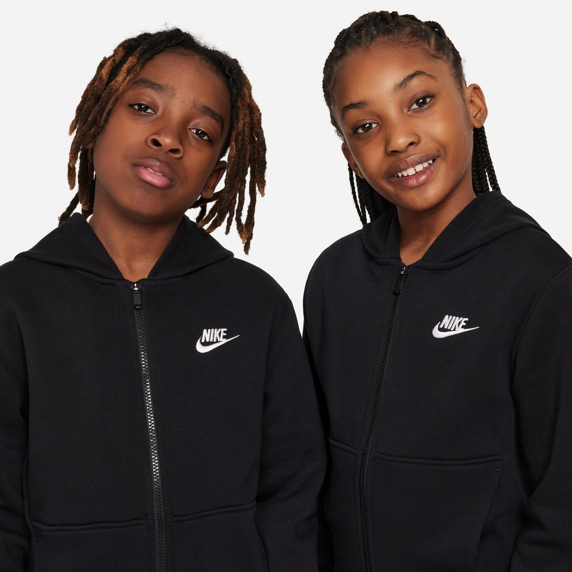 Schwarz/Weiß - Nike - Fleece Tracksuit Junior Boys - 10