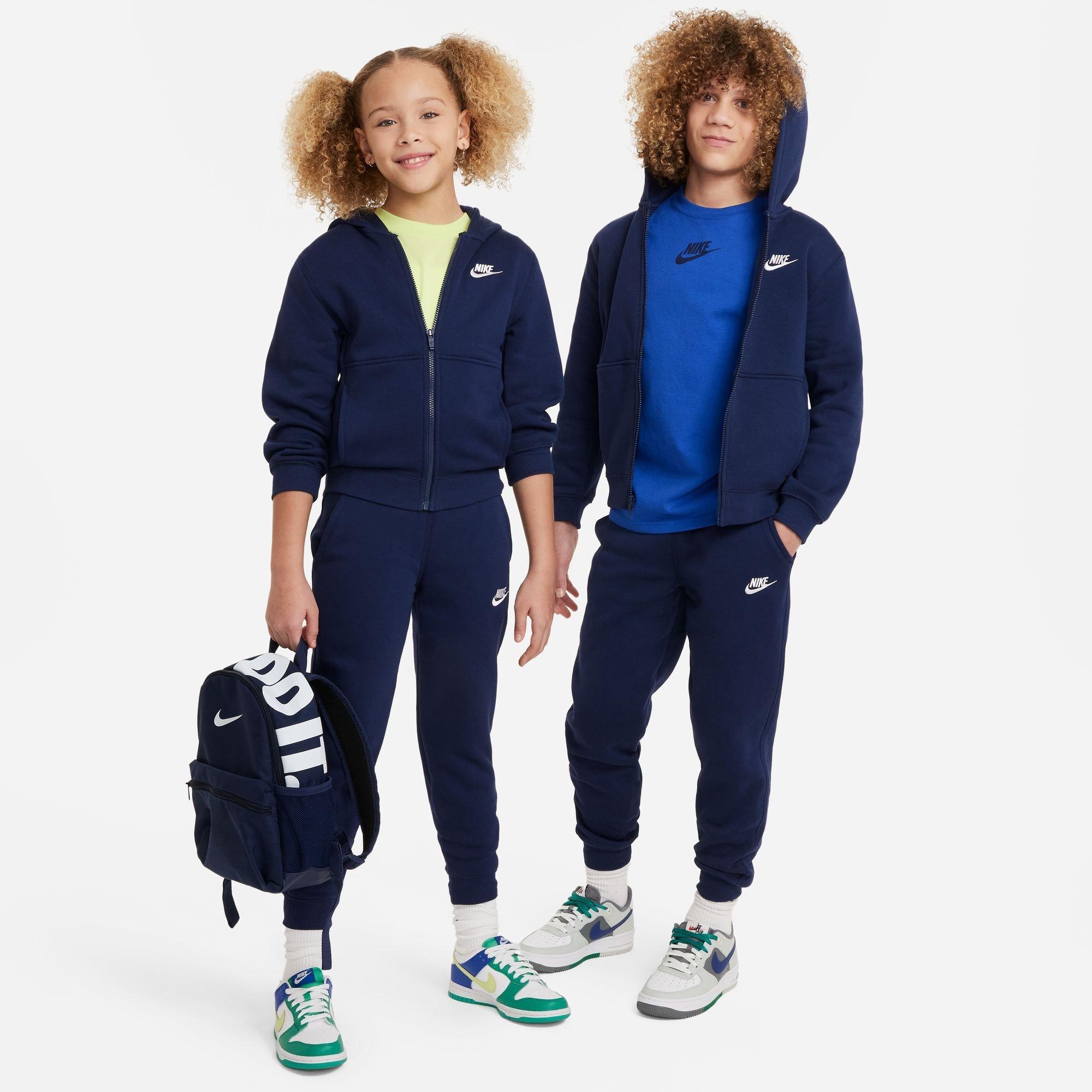 Nike  Navy Fleece Tracksuit Junior Boys - 7-8 Yrs