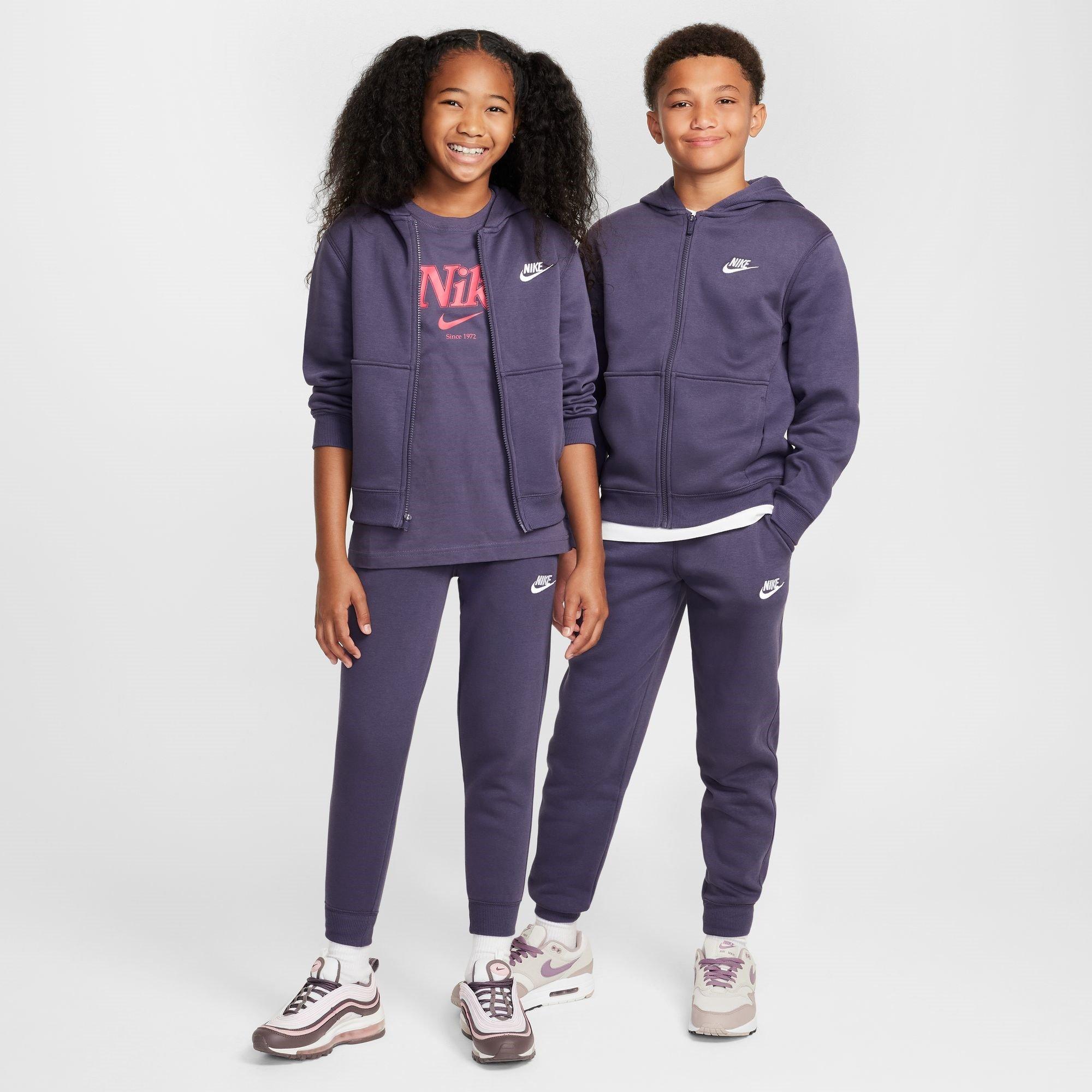 Nike Boys Fleece Tracksuit Junior - Dark Raisin - 9-10 Yrs