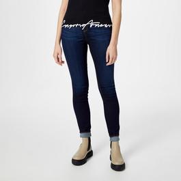 Emporio Armani J64 High Waisted Skinny Jeans