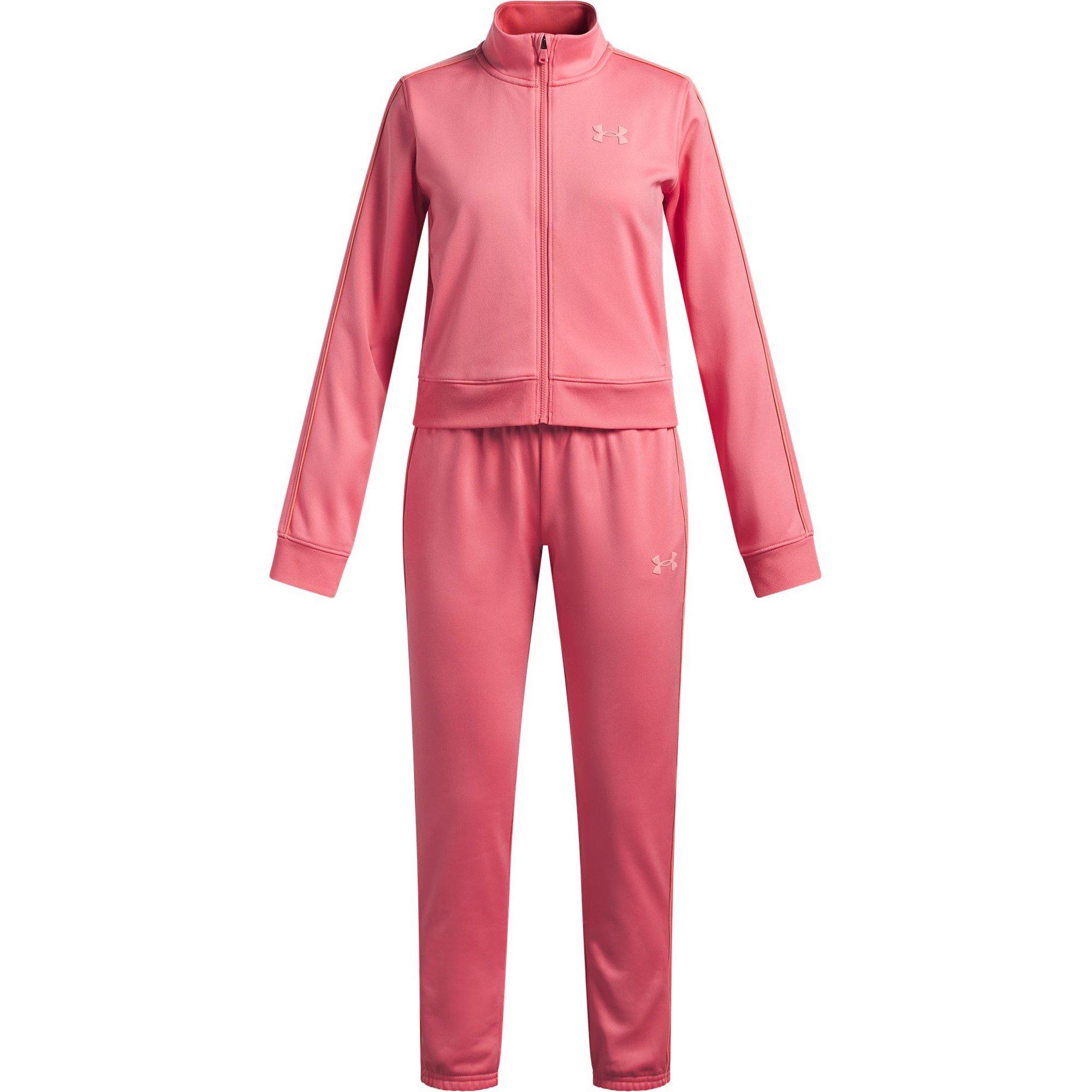 Under Armour Girls Ua Knit Tracksuit ' - Bitterswt Pink - 13 Years (XL)